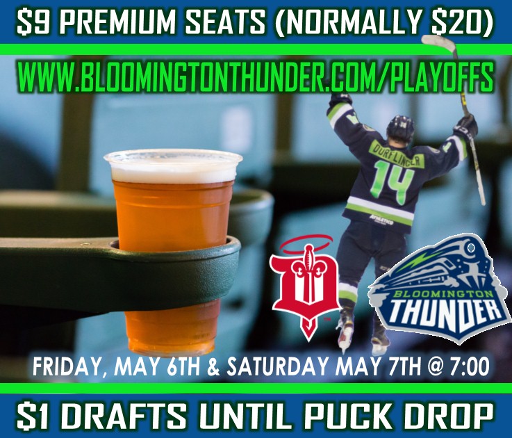 Bloomington Thunder Hockey - USHL Playoffs - Eastern Conference FInals