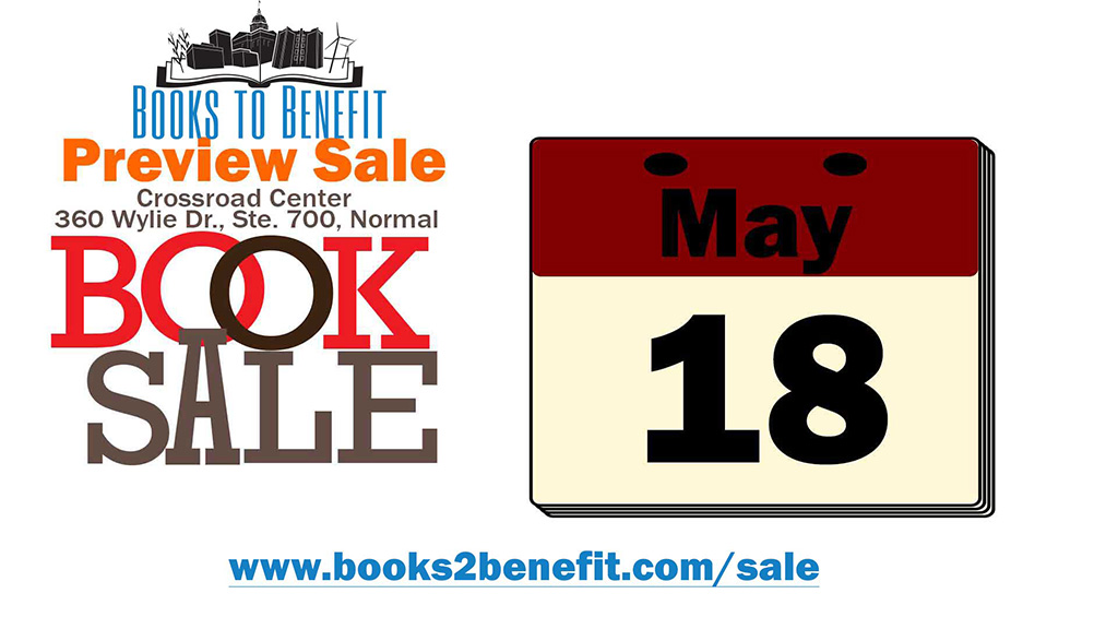 Books to Benefit Used Book Pre-Sale - May 18