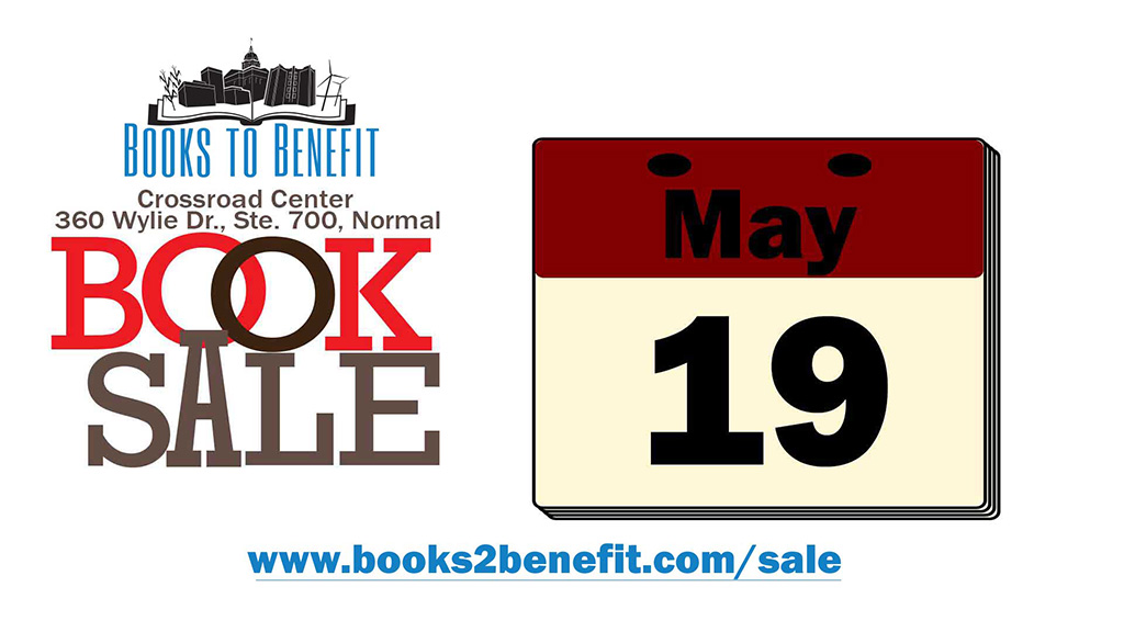 Books to Benefit Used Book Sale - May 19