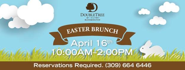 Easter Brunch at the DoubleTree by Hilton Bloomington
