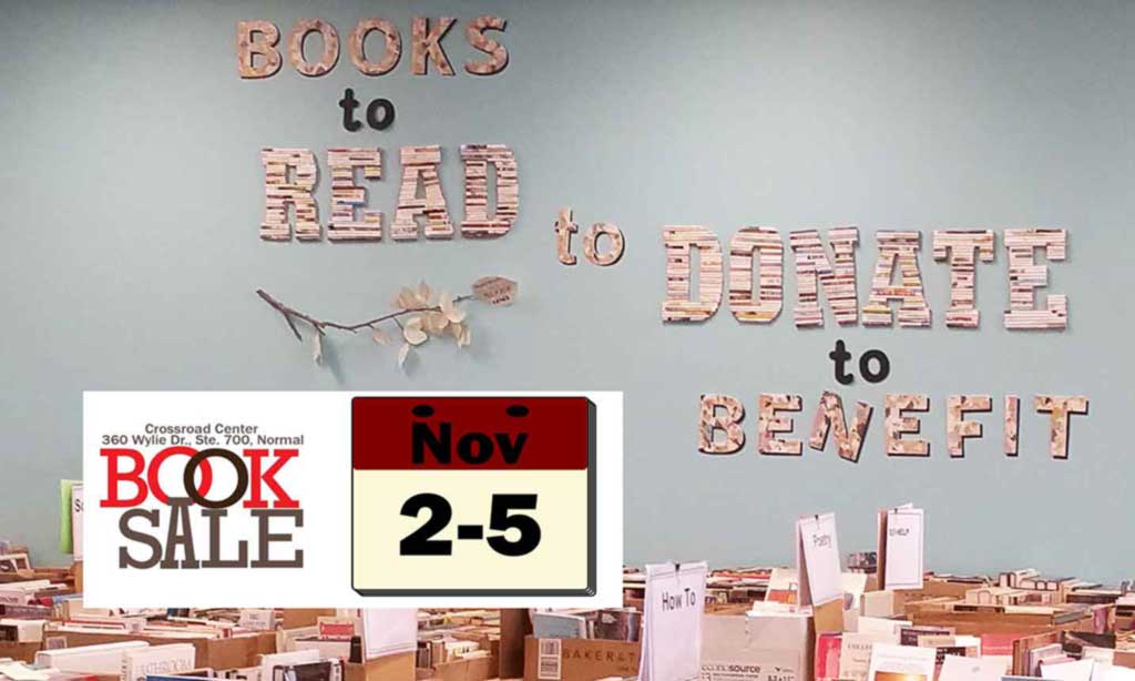 Books to Benefit Used Book Sale - Nov 4