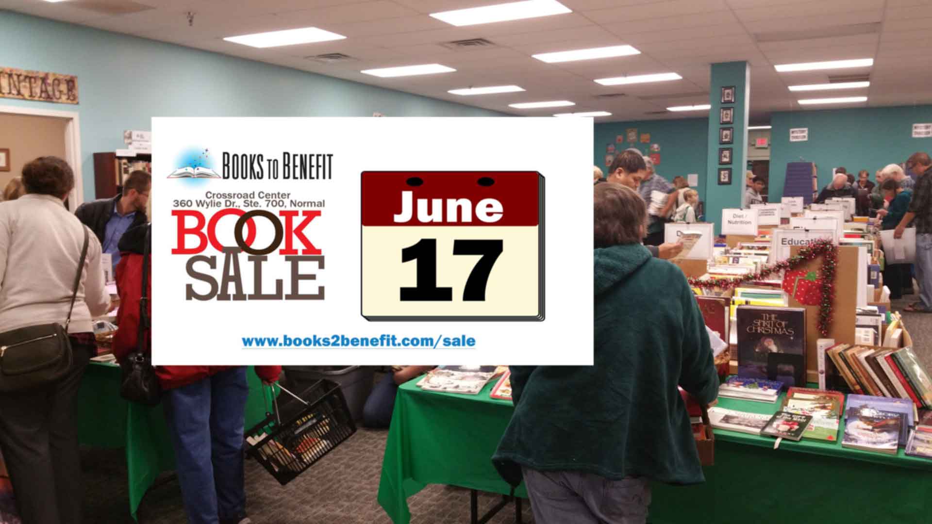 Books to Benefit Used Book Lover’s $5 Bag Sale - June 17