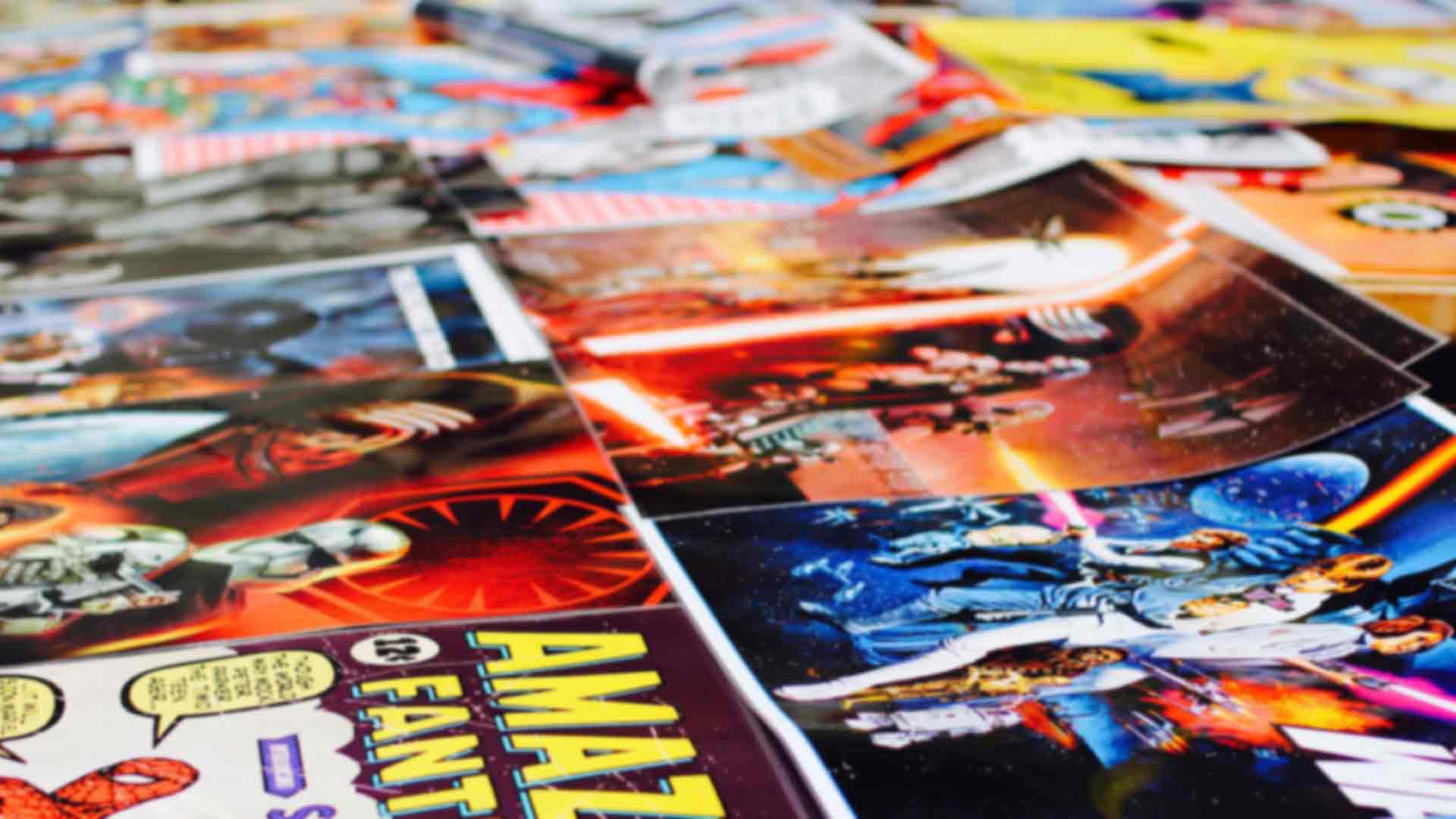 Books to Benefit Used Comic Book sale