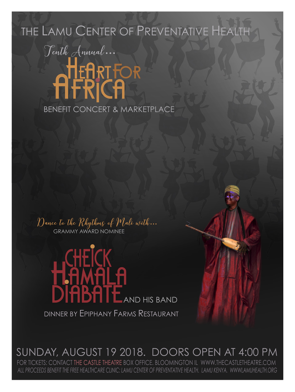 Annual HEART FOR AFRICA Benefit Concert with Cheick Hamala Diabate