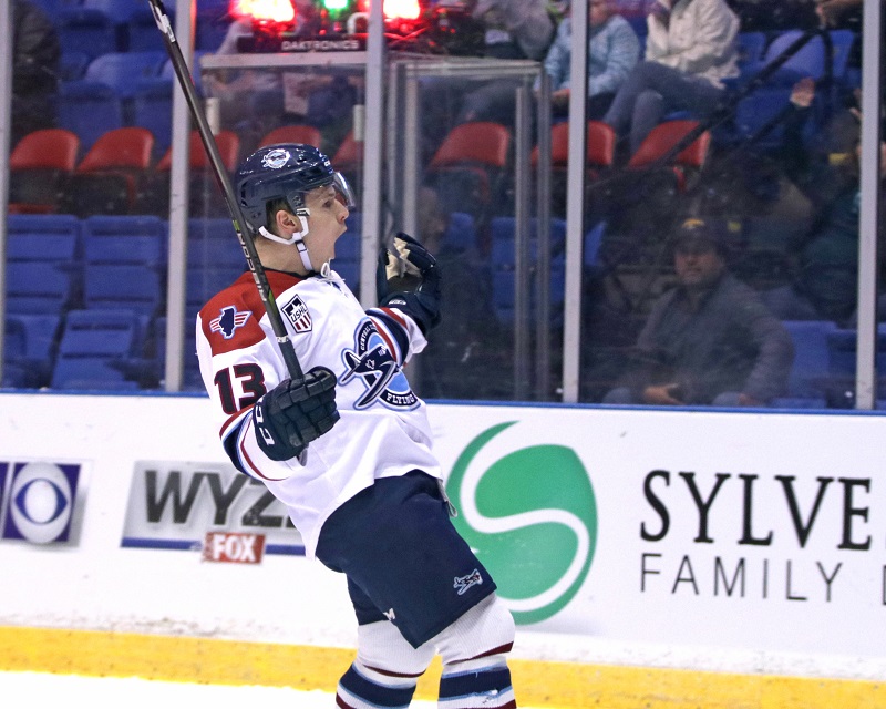 Hockey: Central Illinois Flying Aces vs. Sioux City Musketeers St. Patty's/Ag Night