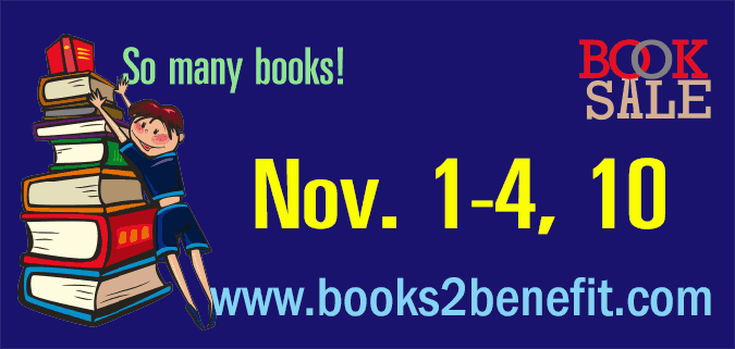 Books to Benefit Used Book Sale – November 2