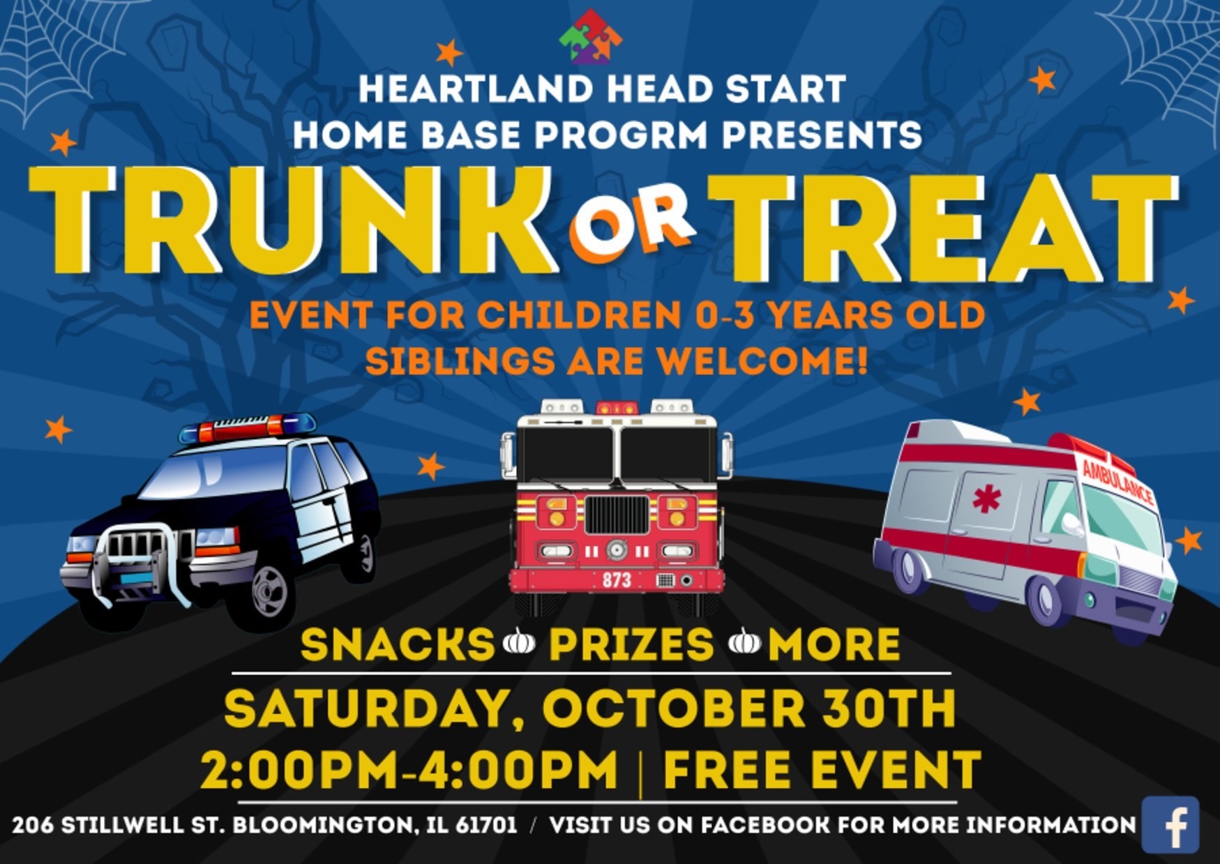 Heartland Head Start Trunk or Treat!