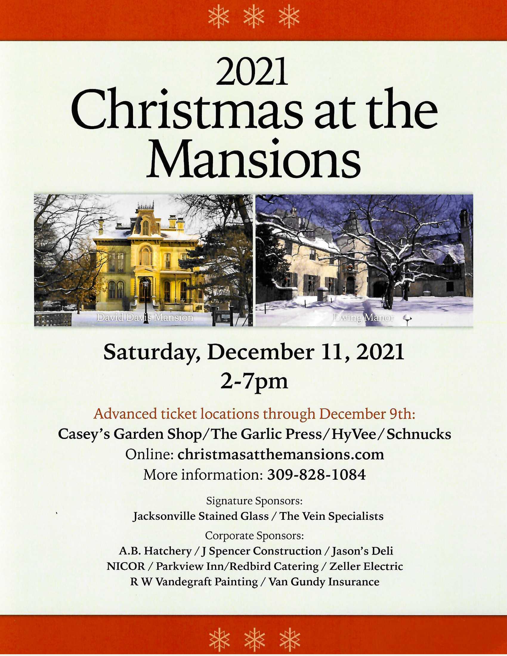 Christmas at the Mansions Tour