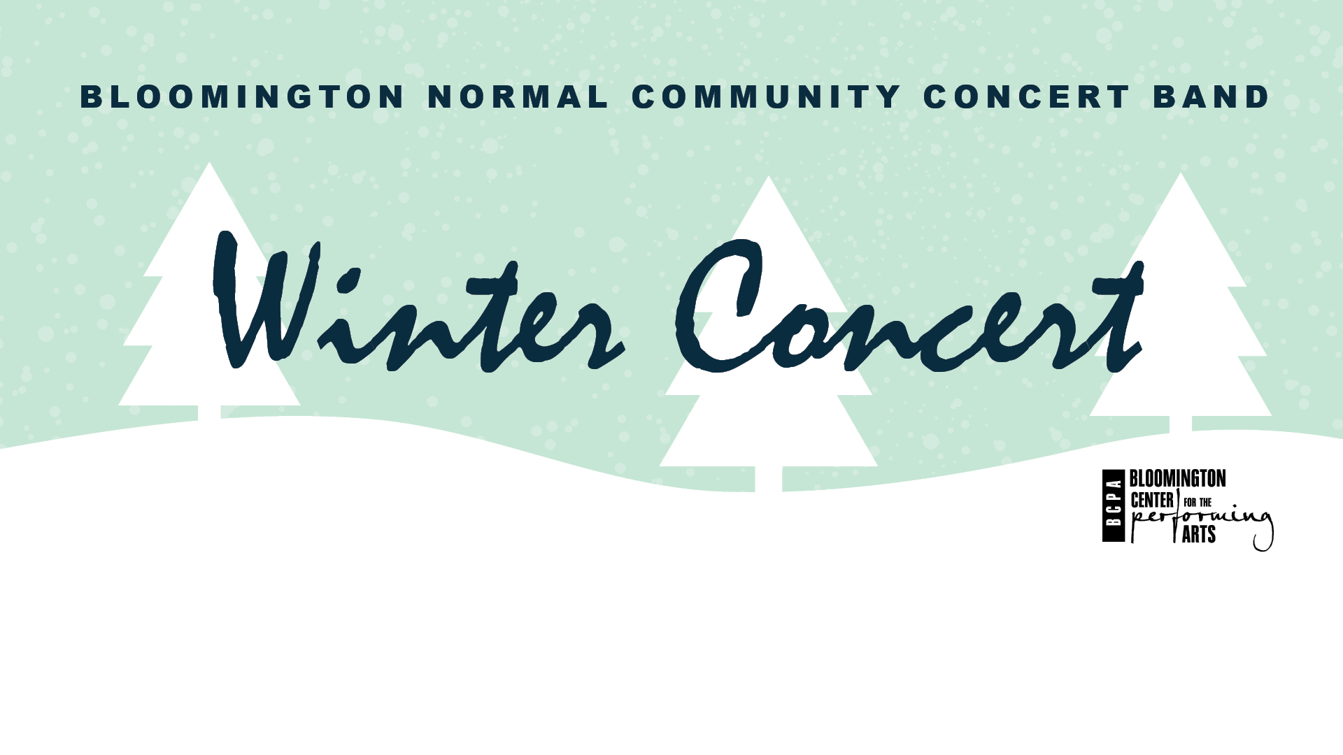 Free Winter Concert At The BCPA