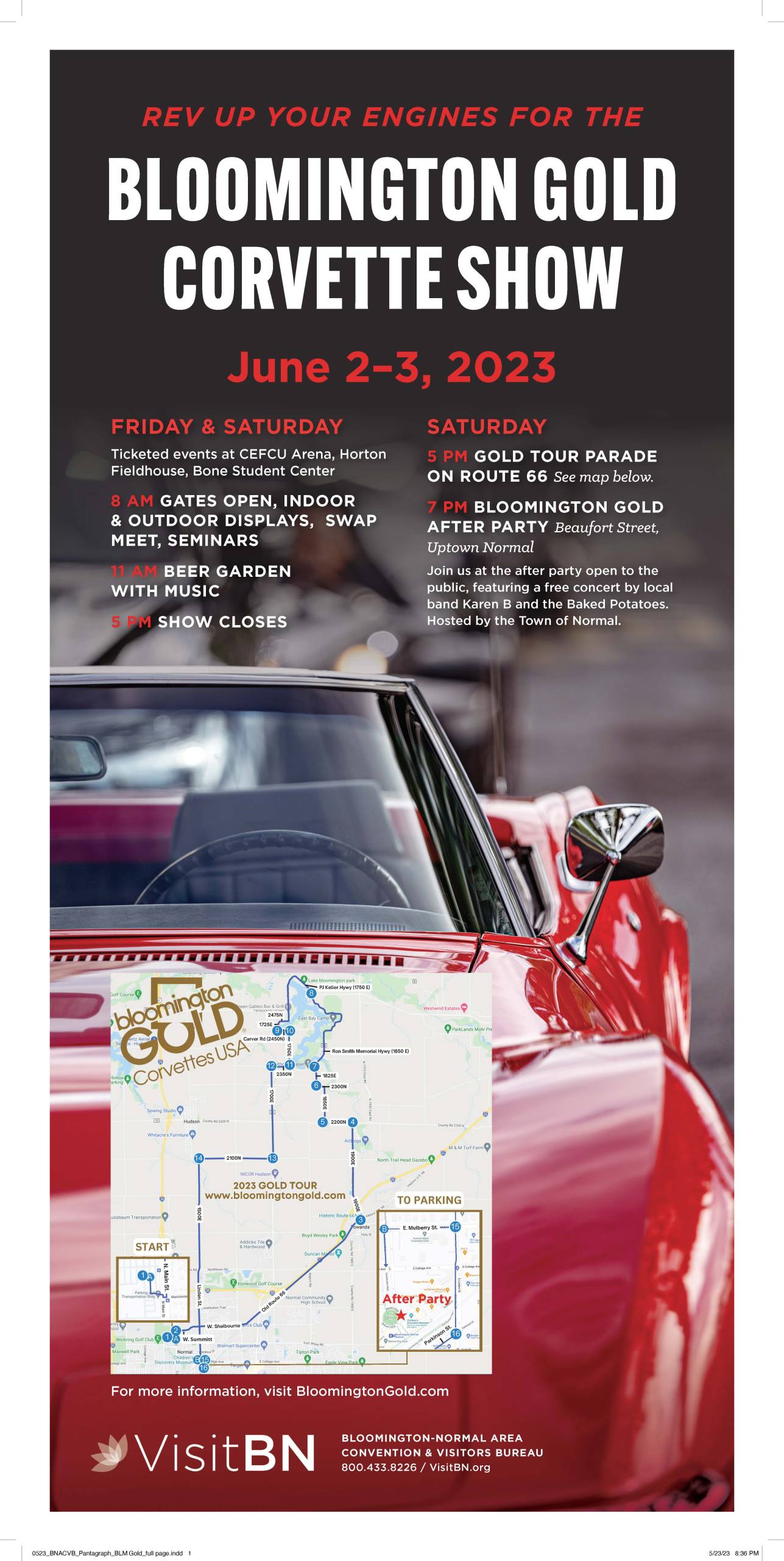 Bloomington Gold Corvette Show
