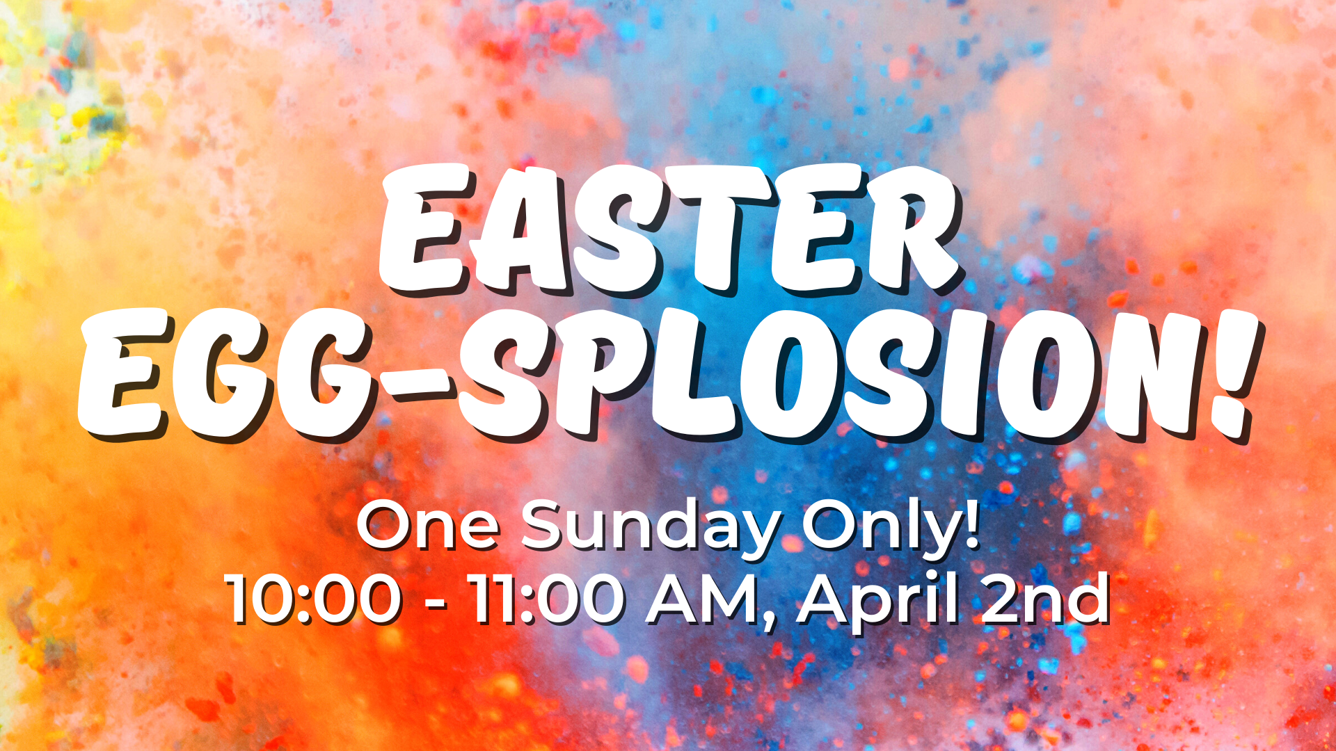 Easter Egg-splosion