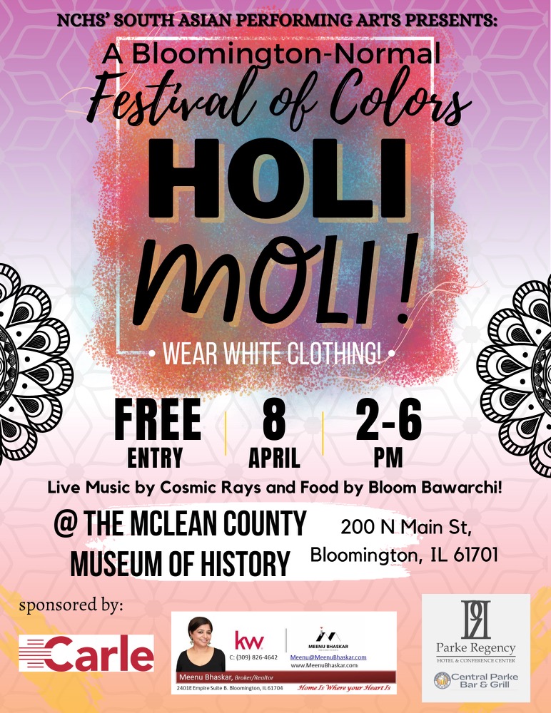 Holi Moli! A Bloomington-Normal Festival of Colors