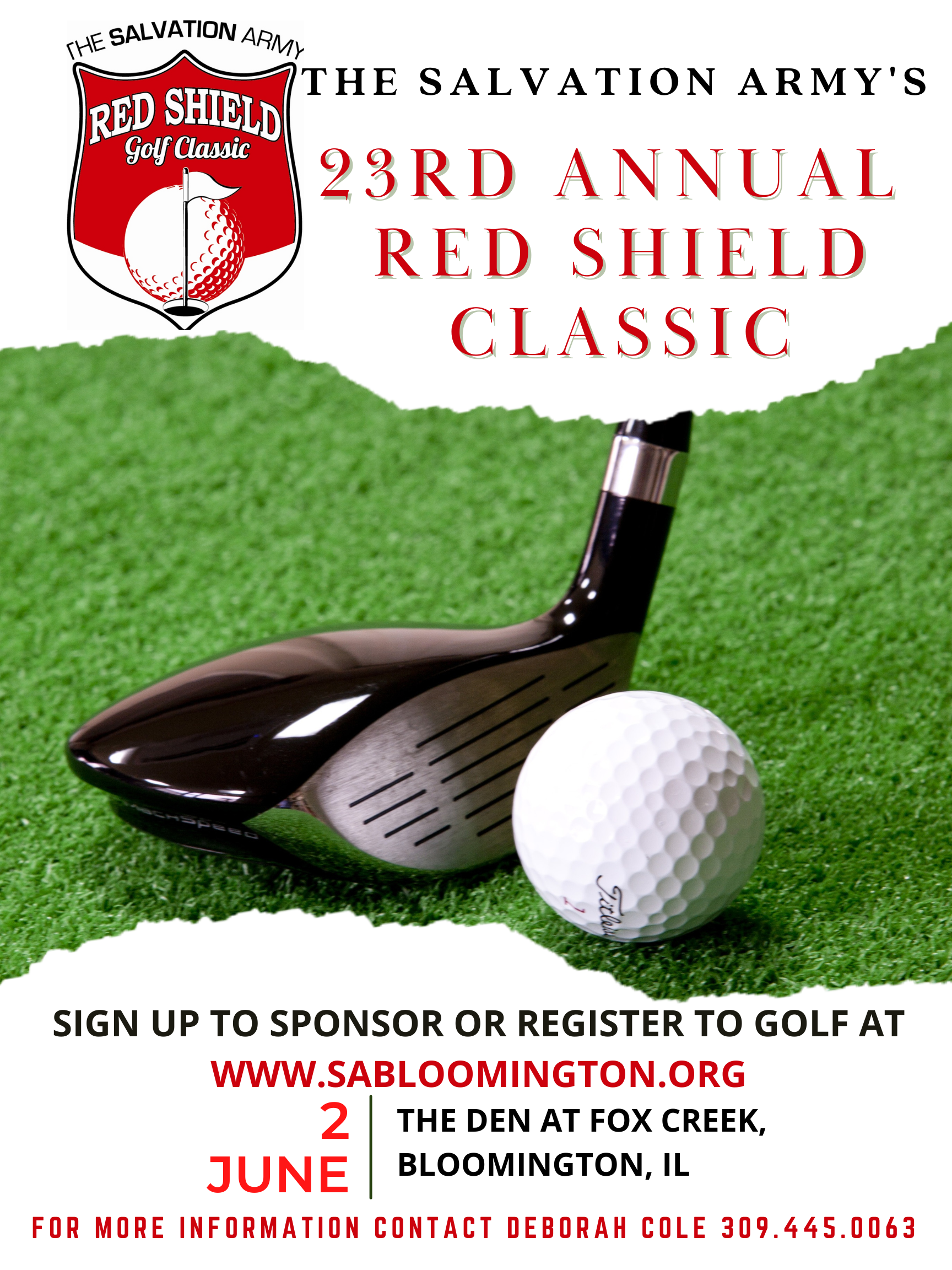 23rd Annual Red Shield Classic Golf Tournament