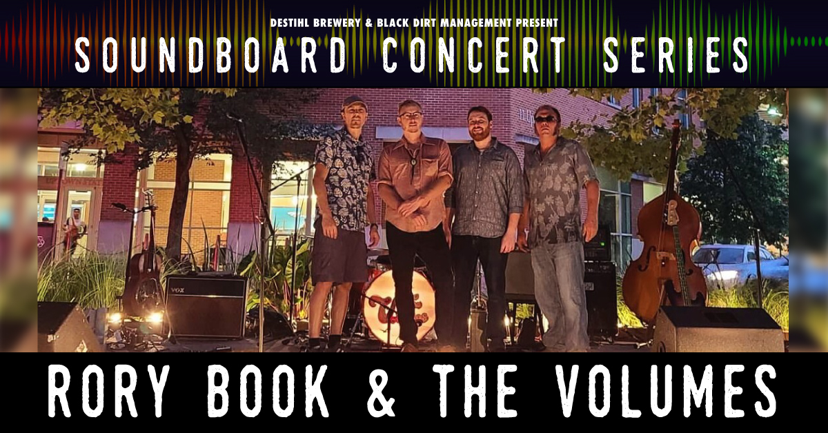 Soundboard Concert Series: Rory Book & The Volumes