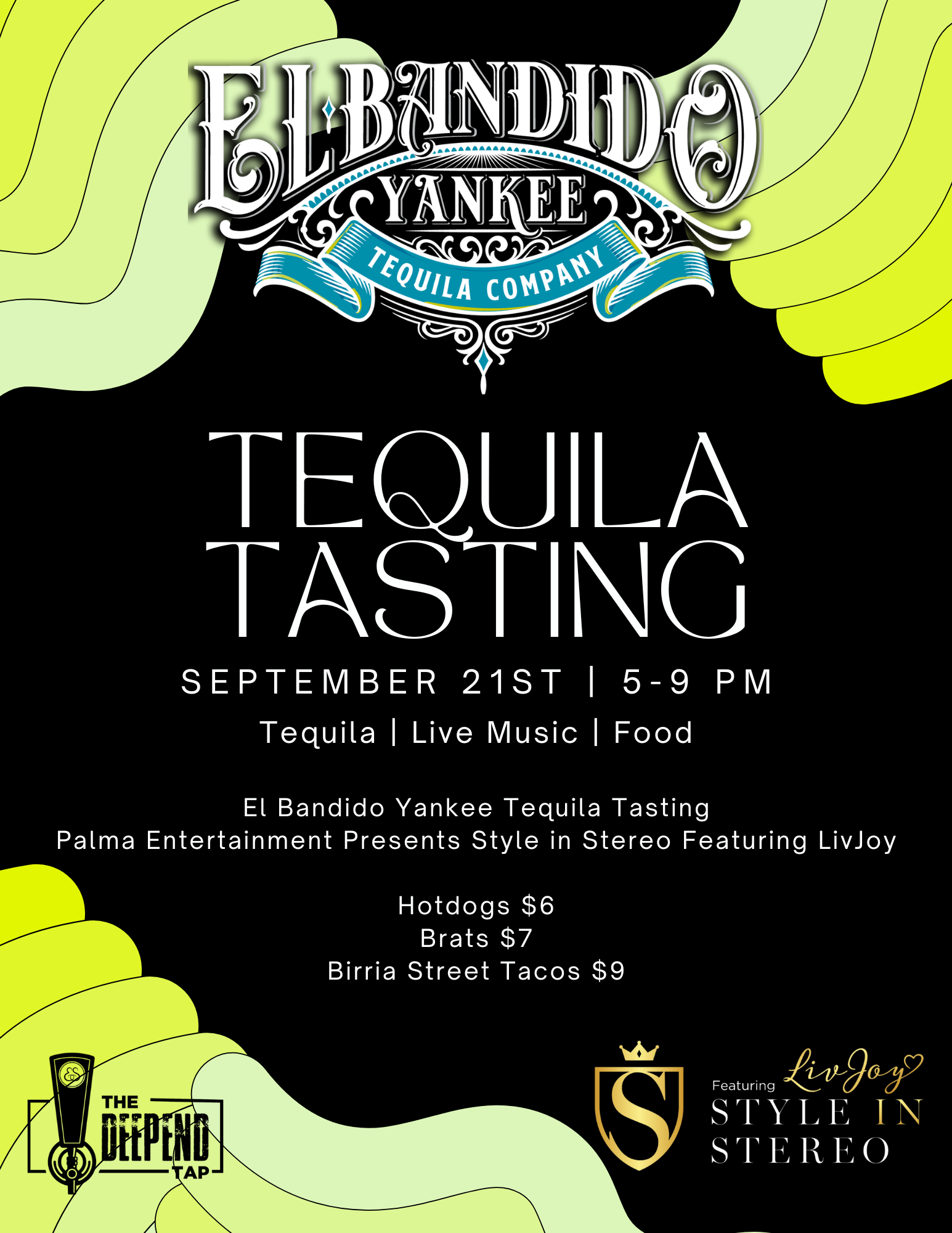 El Bandido Tequila Tasting w/ LivJoy of Style in Stereo