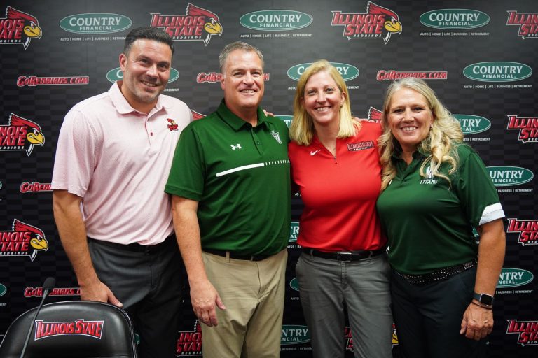 Illinois State University VS Illinois Wesleyan University basketball doubleheader