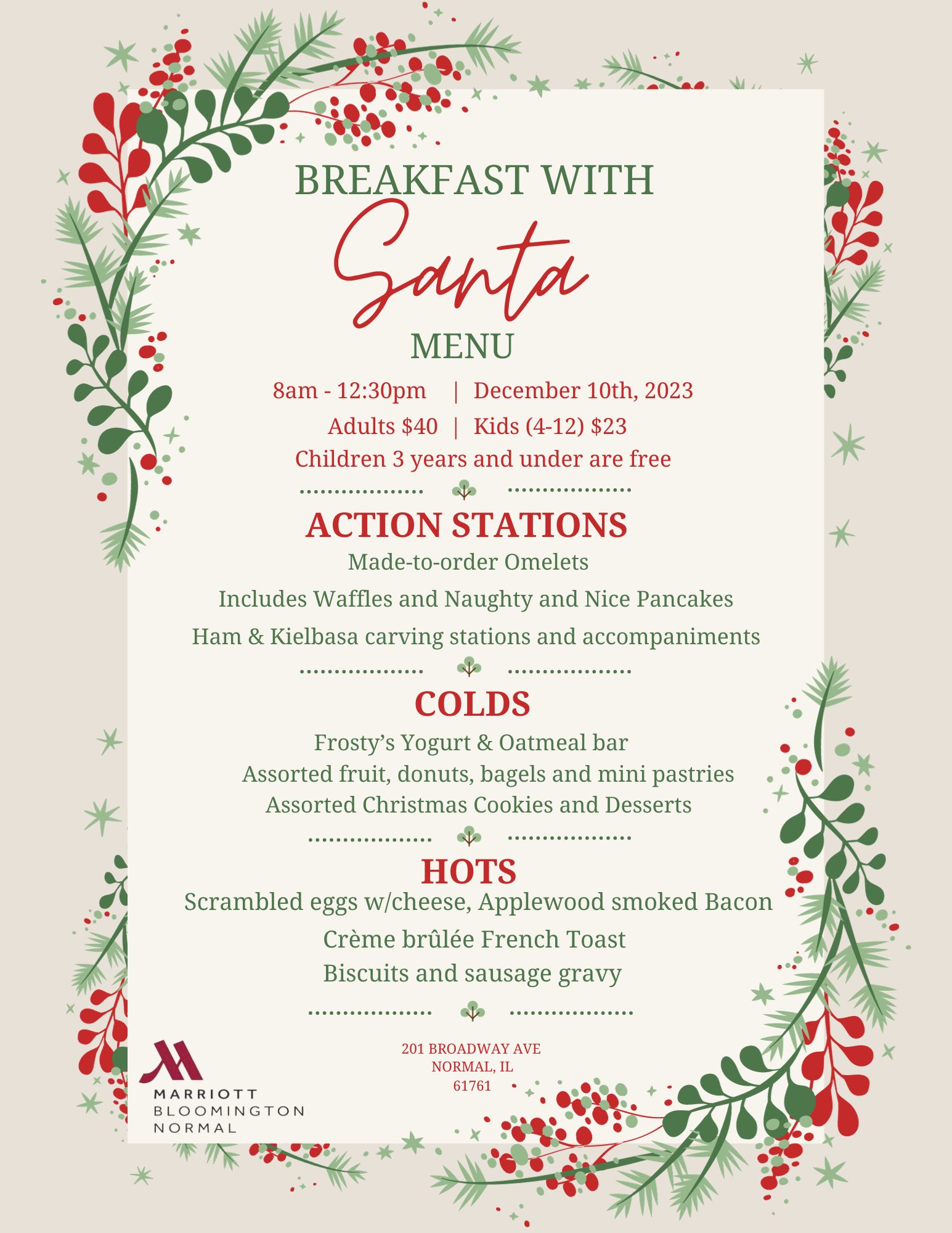 Breakfast with Santa