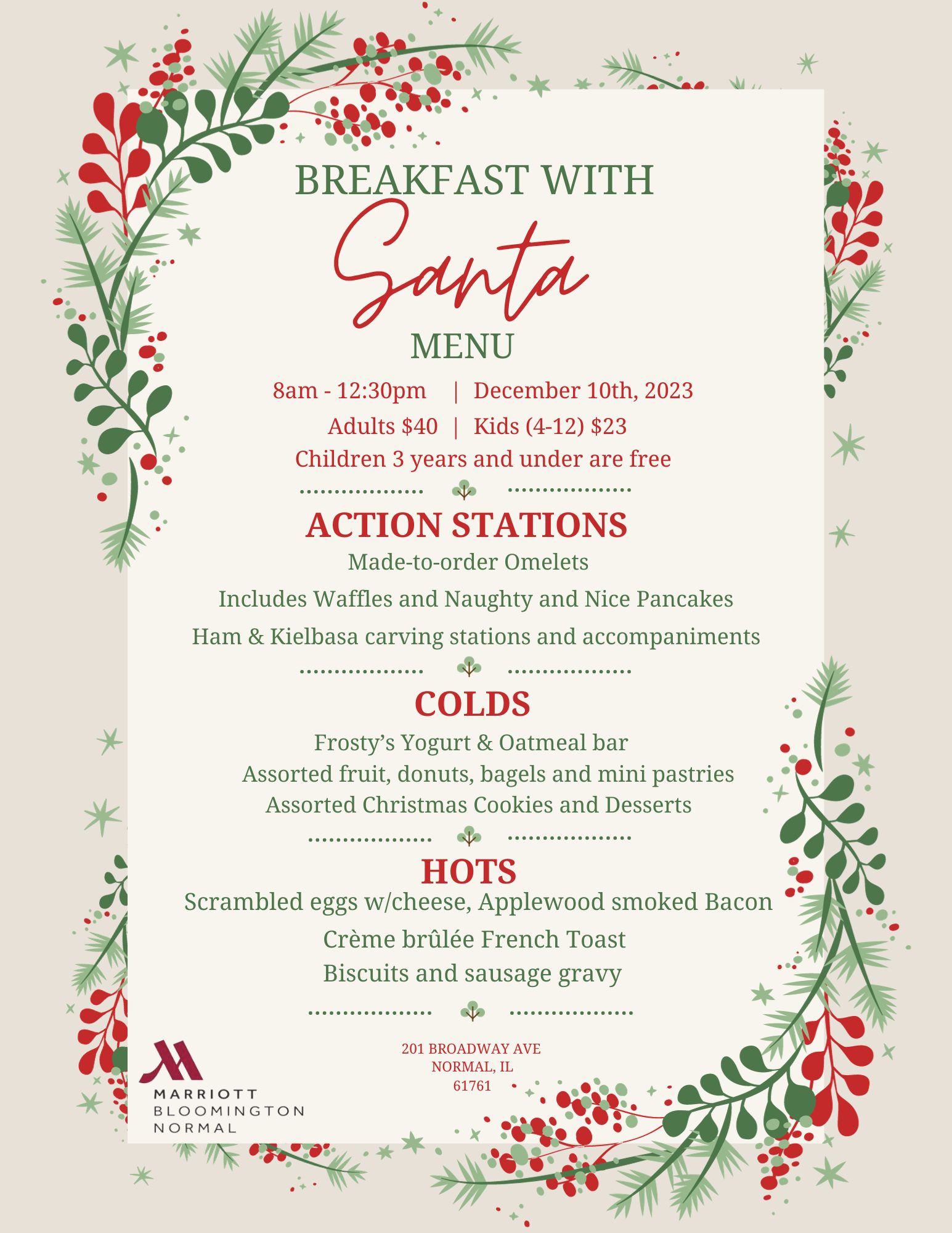 Breakfast with Santa