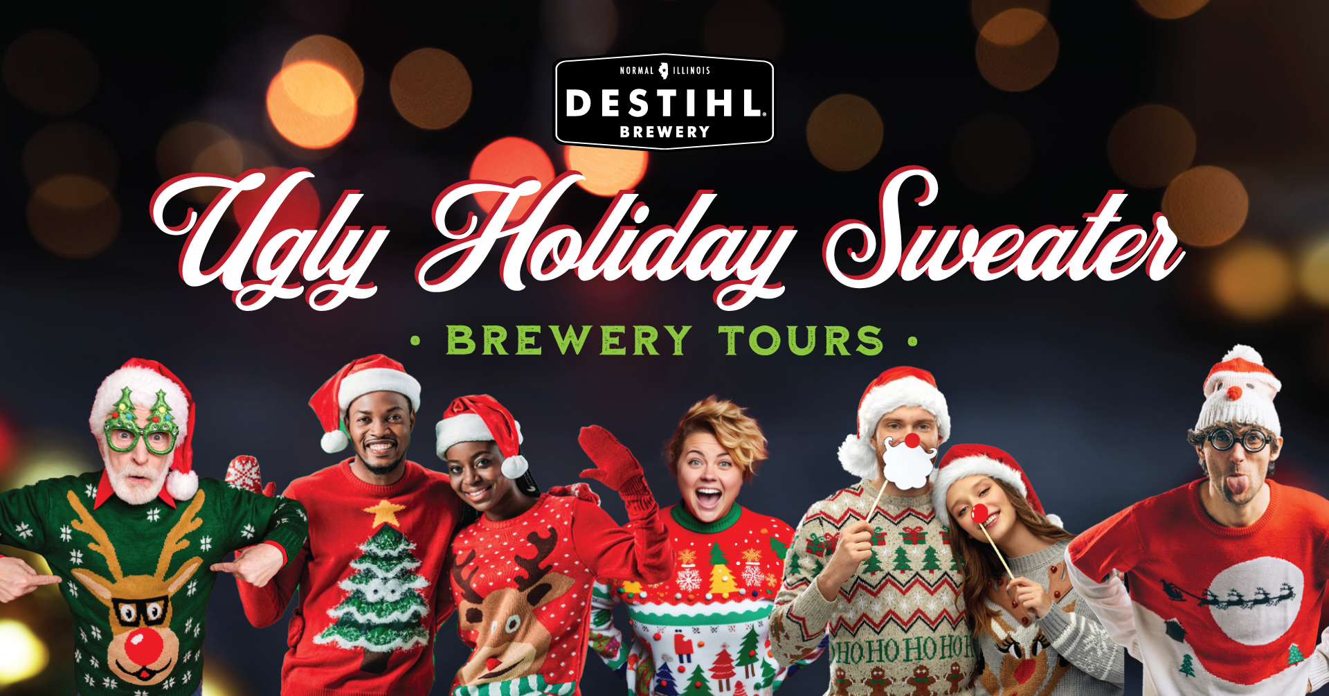 Ugly Holiday Sweater Brewery Tours