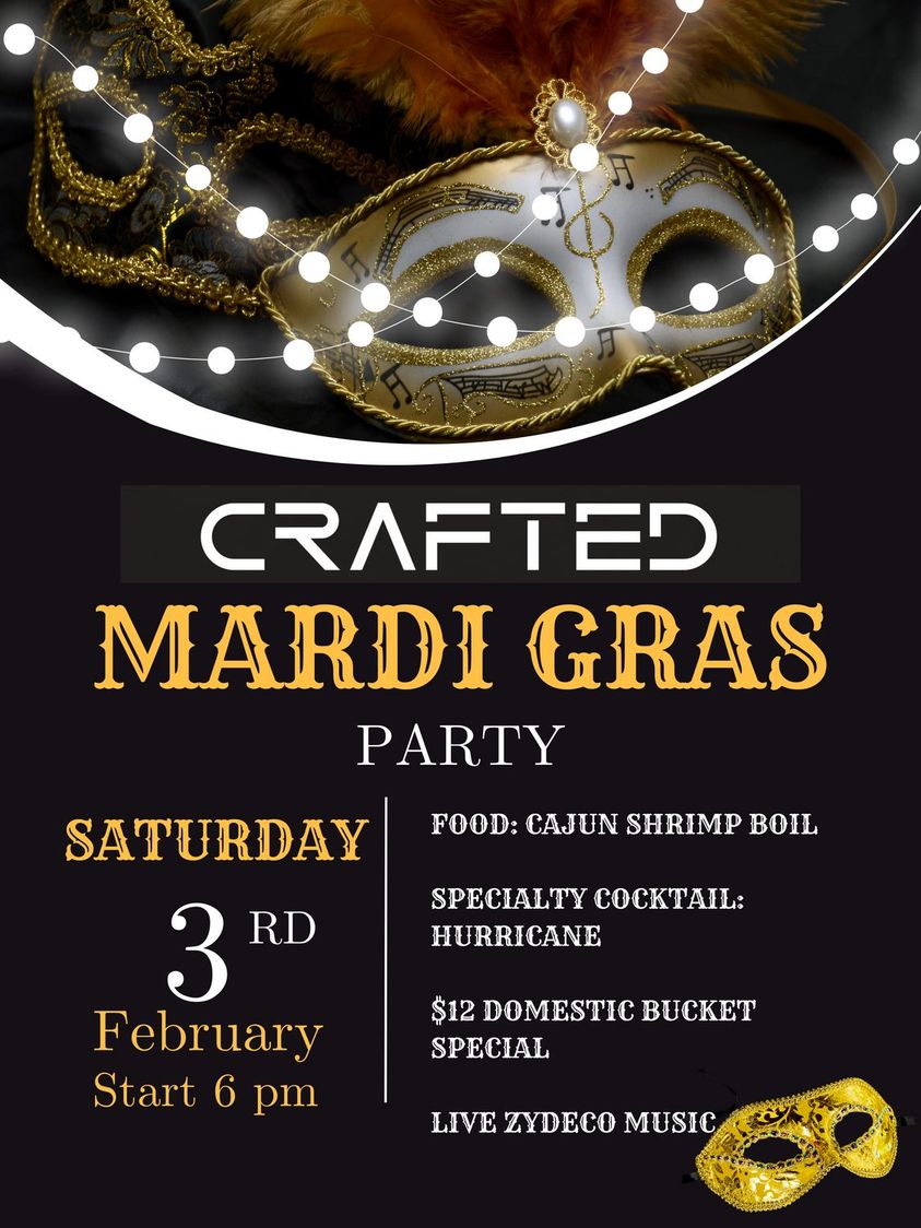 CRAFTED Mardi Gras