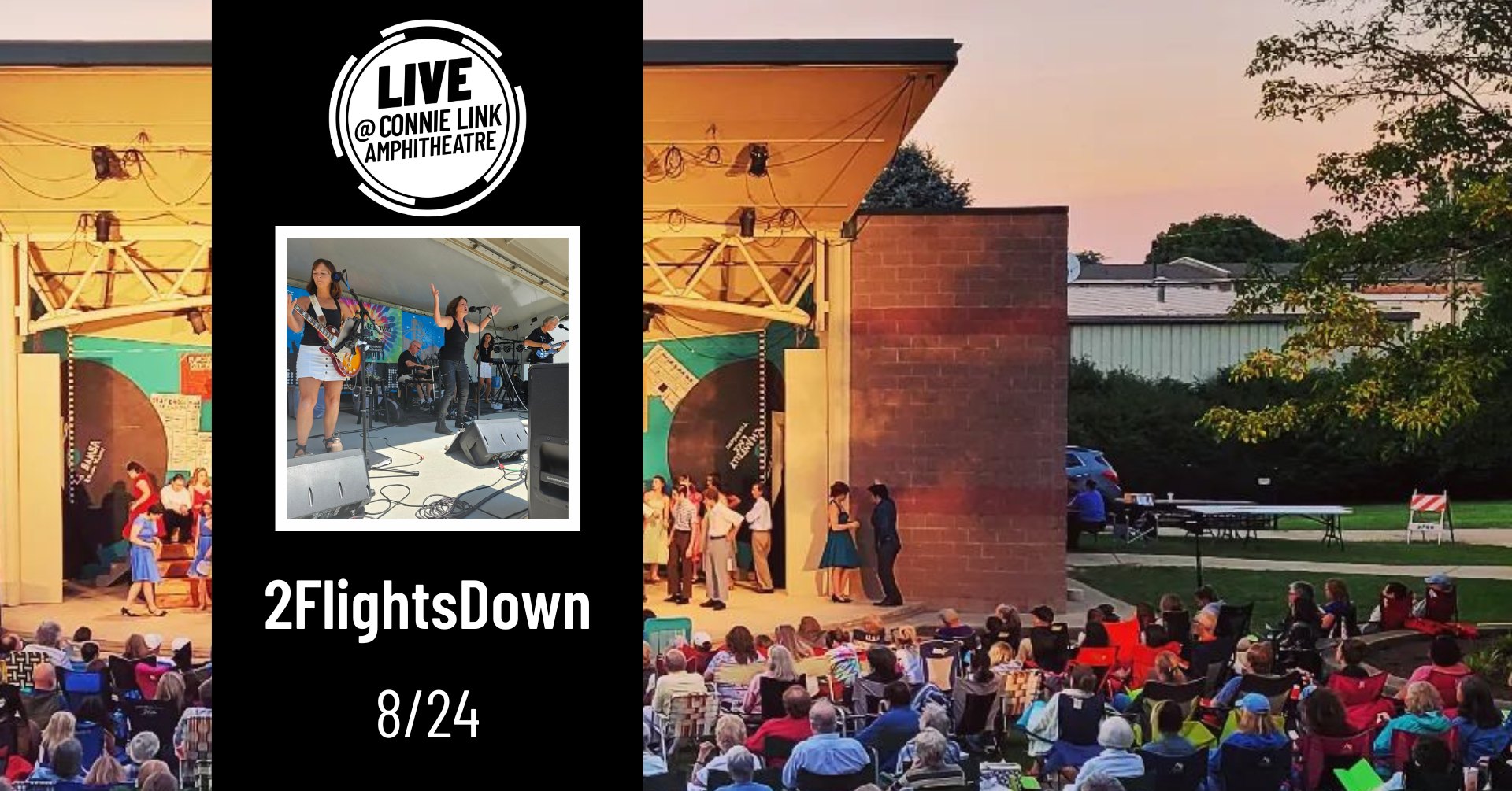 Normal LIVE presents 2FlightsDown @ Connie Link Amphitheatre