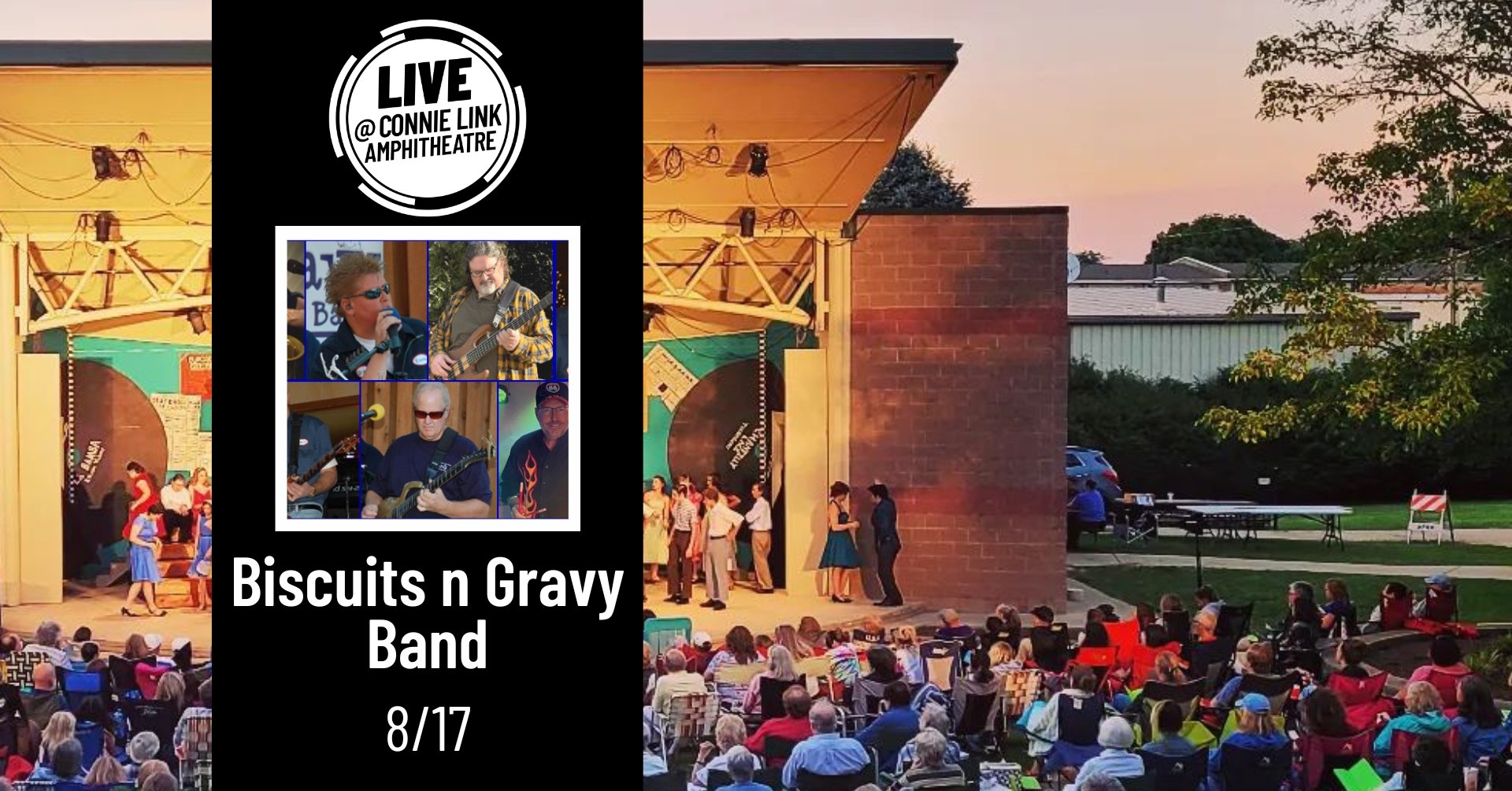 Normal LIVE presents Biscuits n Gravy Band @ Connie Link Amphitheatre