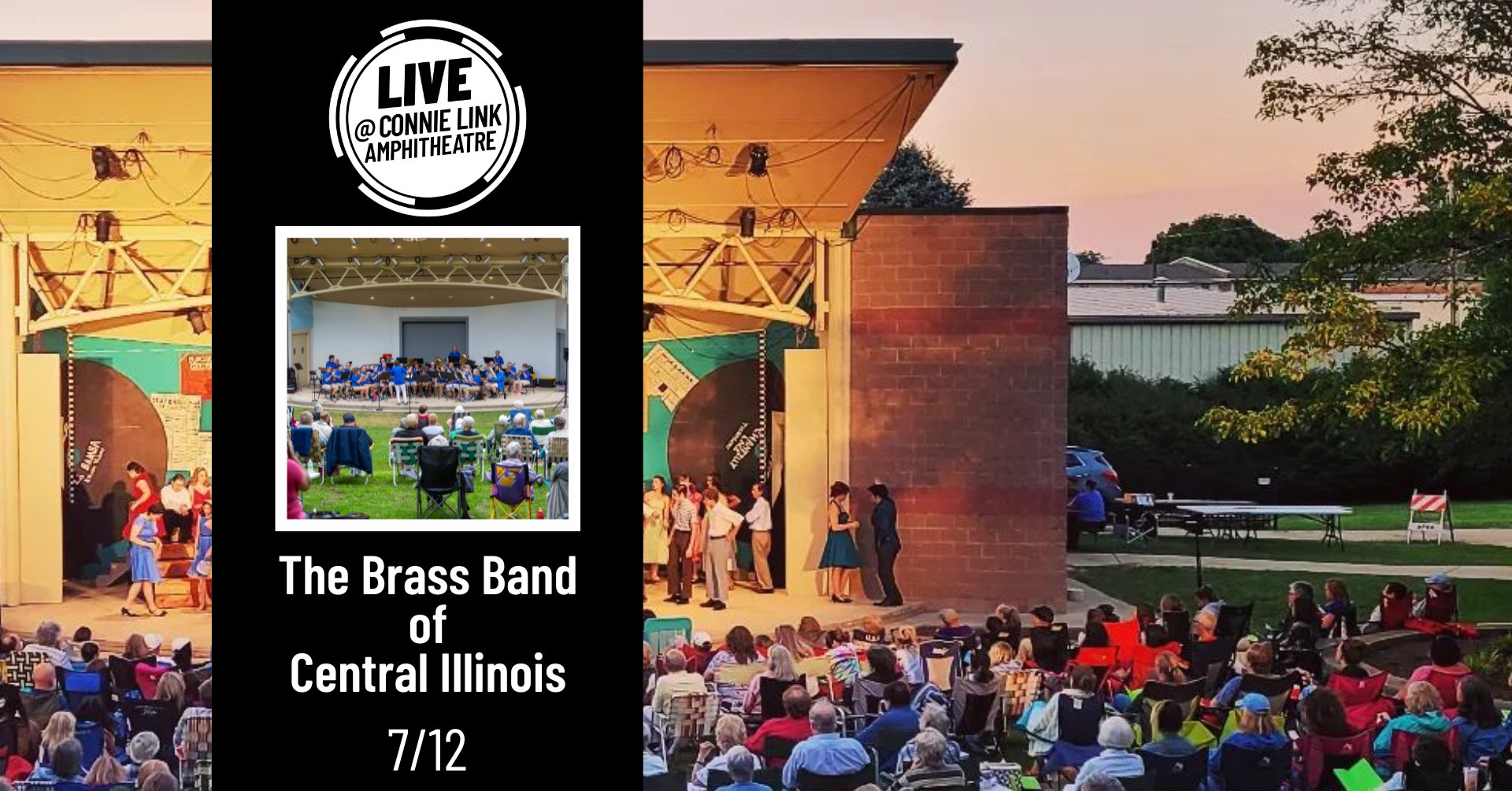 Normal LIVE presents Brass Band of Central Illinois @ Connie Link Amphitheatre