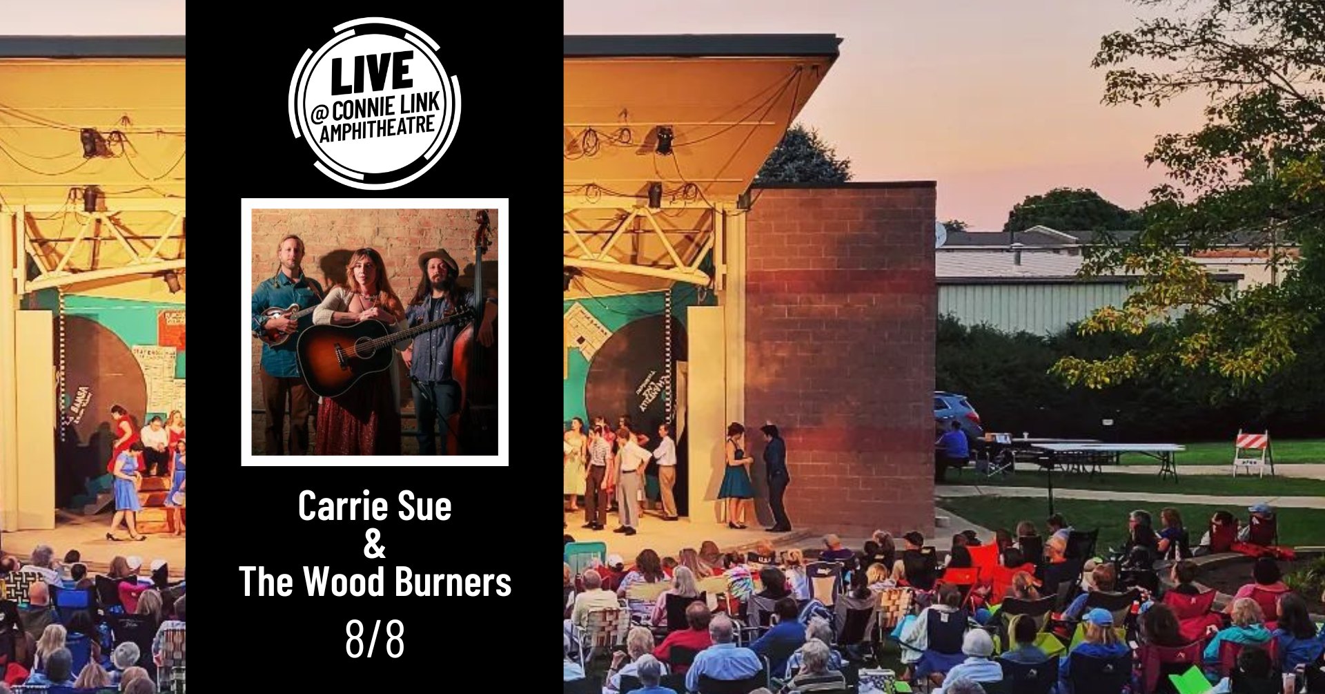 Normal LIVE presents Carrie Sue & The Wood Burners @ Connie Link Amphitheatre