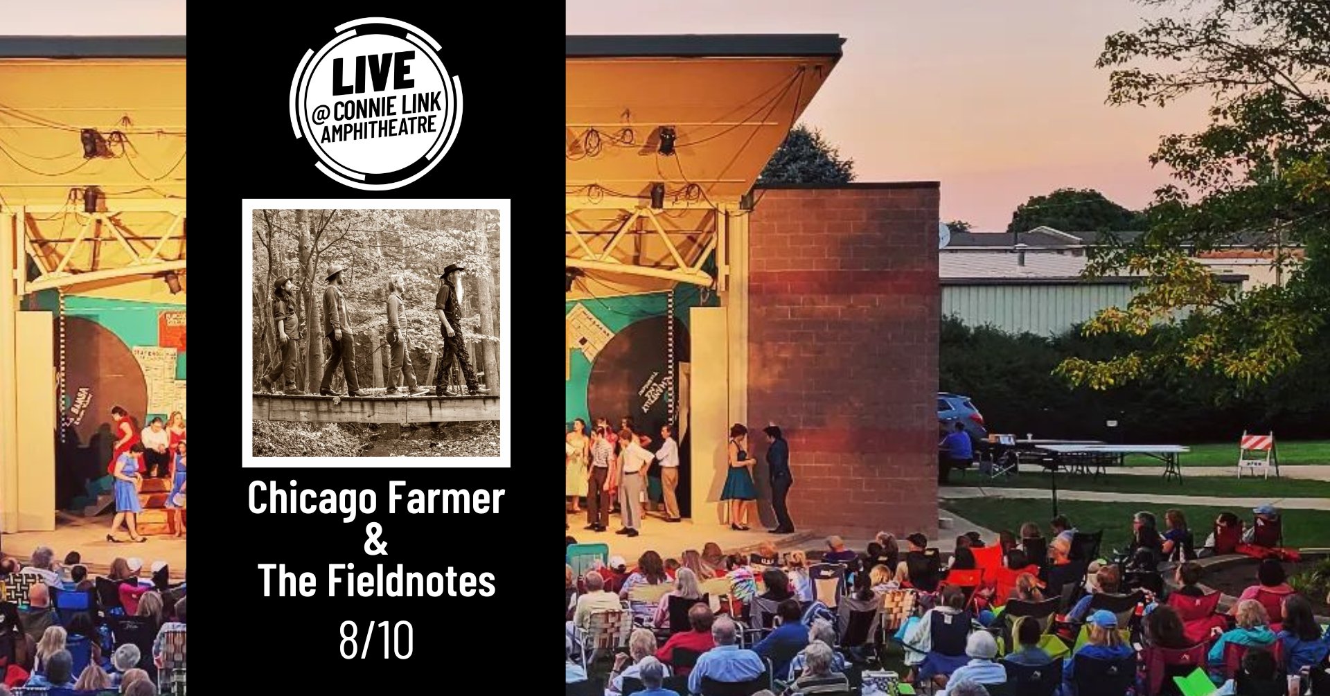 Normal LIVE presents Chicago Farmer & The Fieldnotes @ Connie Link Amphitheatre