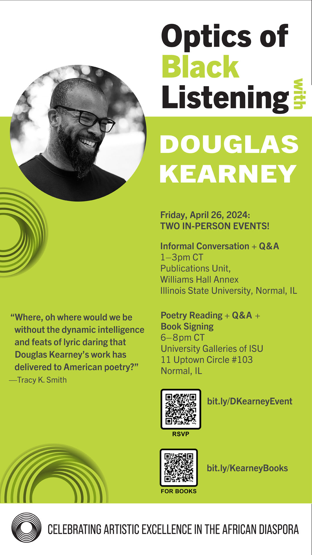 Optics of Black Listening with Douglas Kearney