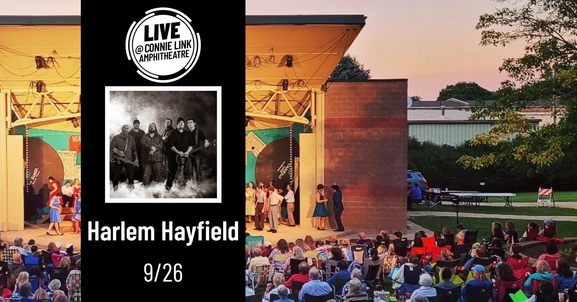 Normal LIVE presents Harlem Hayfield @ Connie Link Amphitheatre