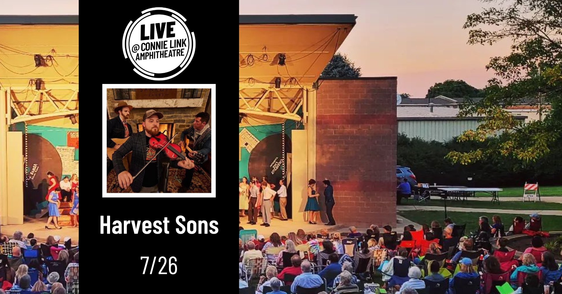 Normal LIVE presents Harvest Sons @ Connie Link Amphitheatre