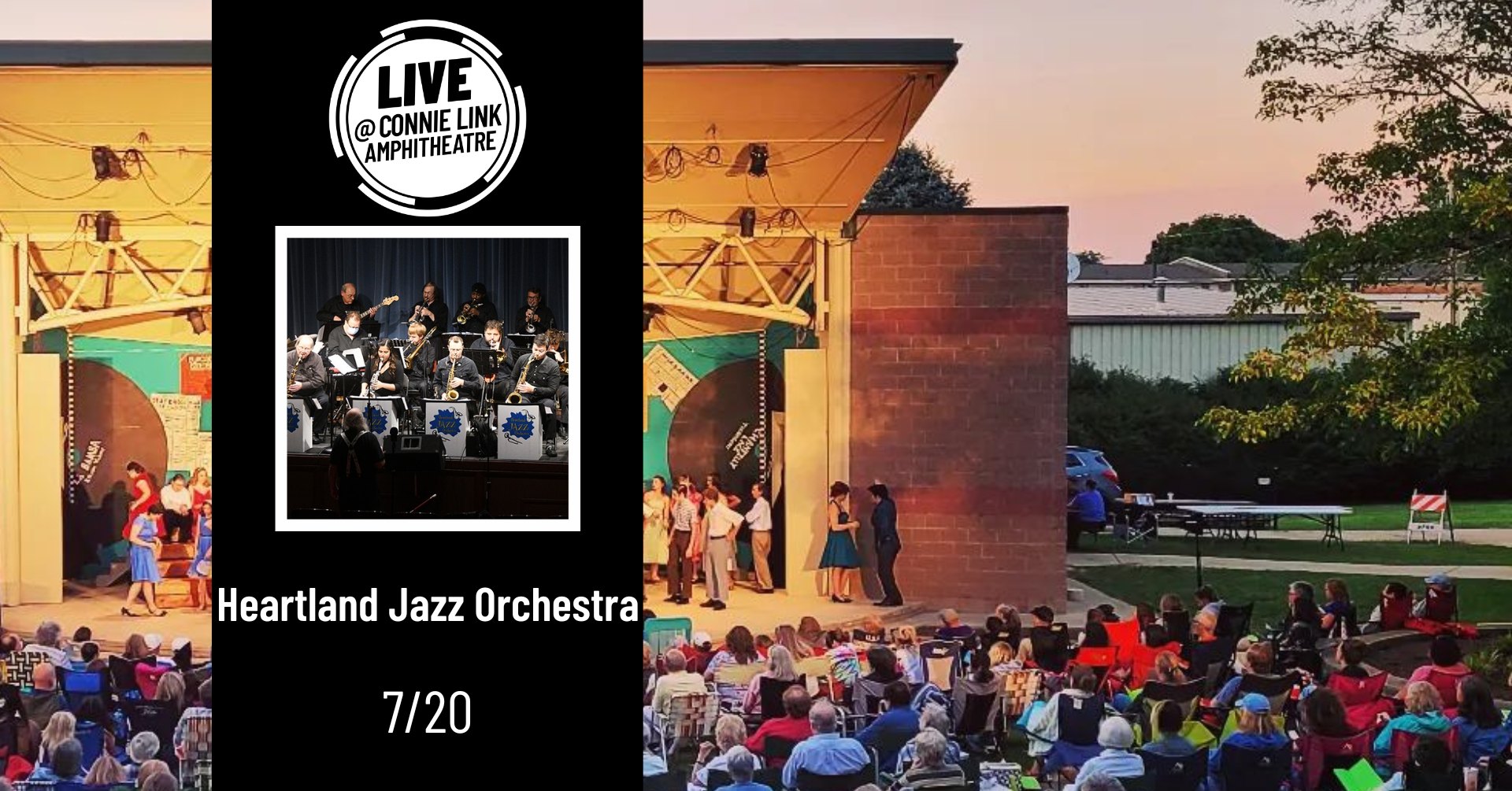 Normal LIVE presents Heartland Jazz Orchestra @ Connie Link Amphitheatre