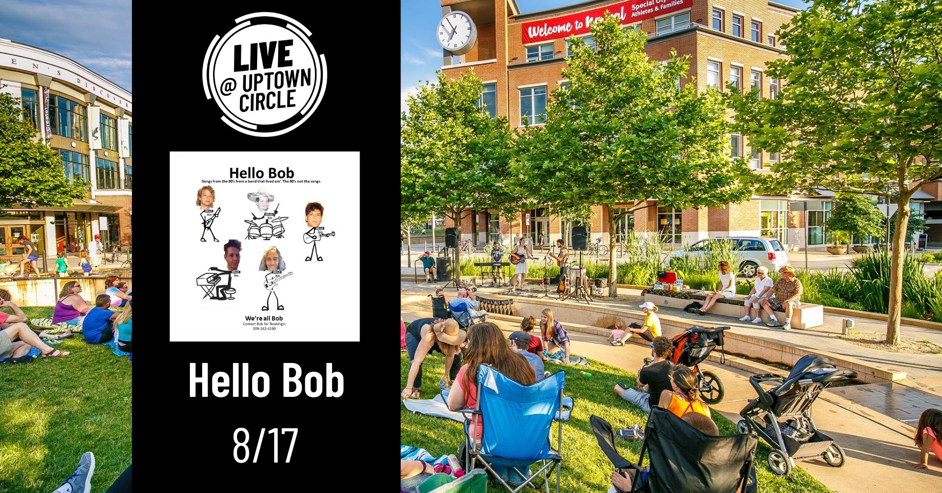 Normal LIVE presents Hello Bob @ Uptown Circle