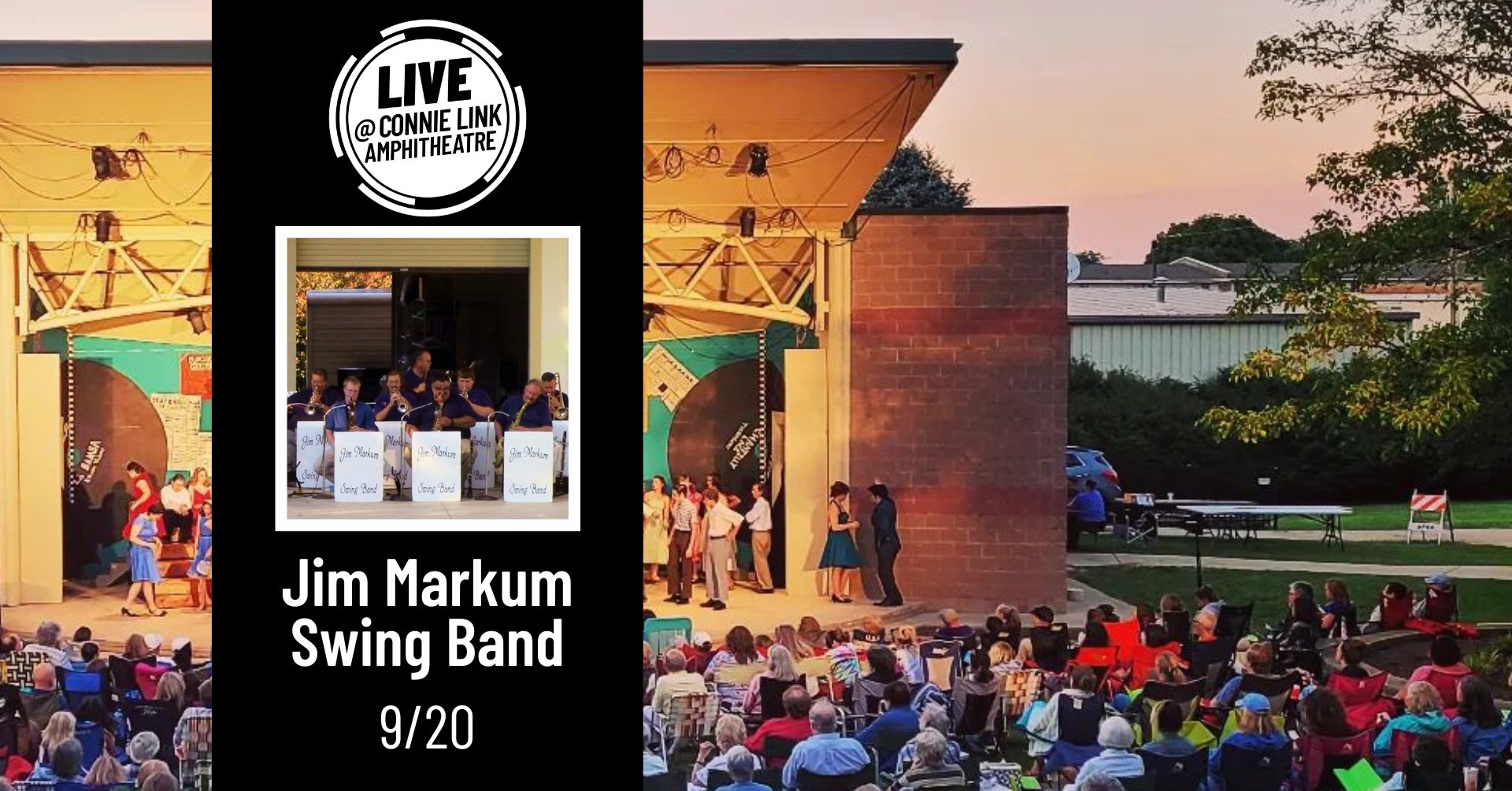 Normal LIVE presents Jim Markum Swing Band @ Connie Link Amphitheatre