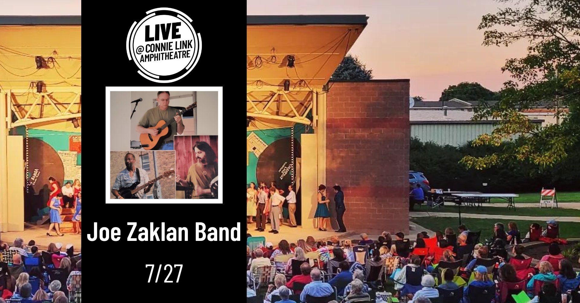 Normal LIVE presents Joe Zaklan Band @ Connie Link Amphitheatre