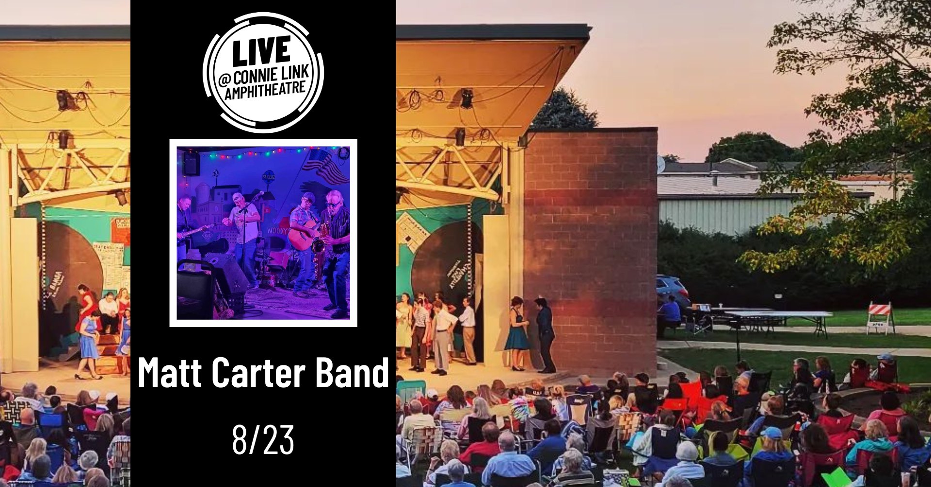 Normal LIVE presents Matt Carter Band @ Connie Link Amphitheatre