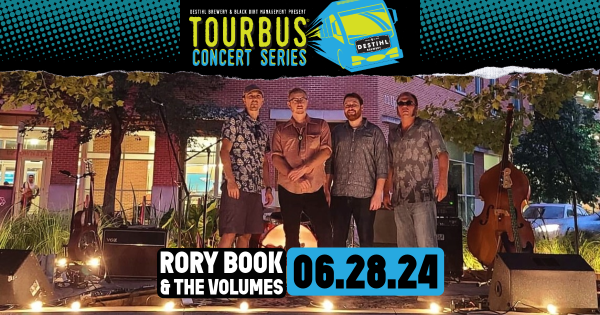 TourBus Concert Series: Rory Book & The Volumes