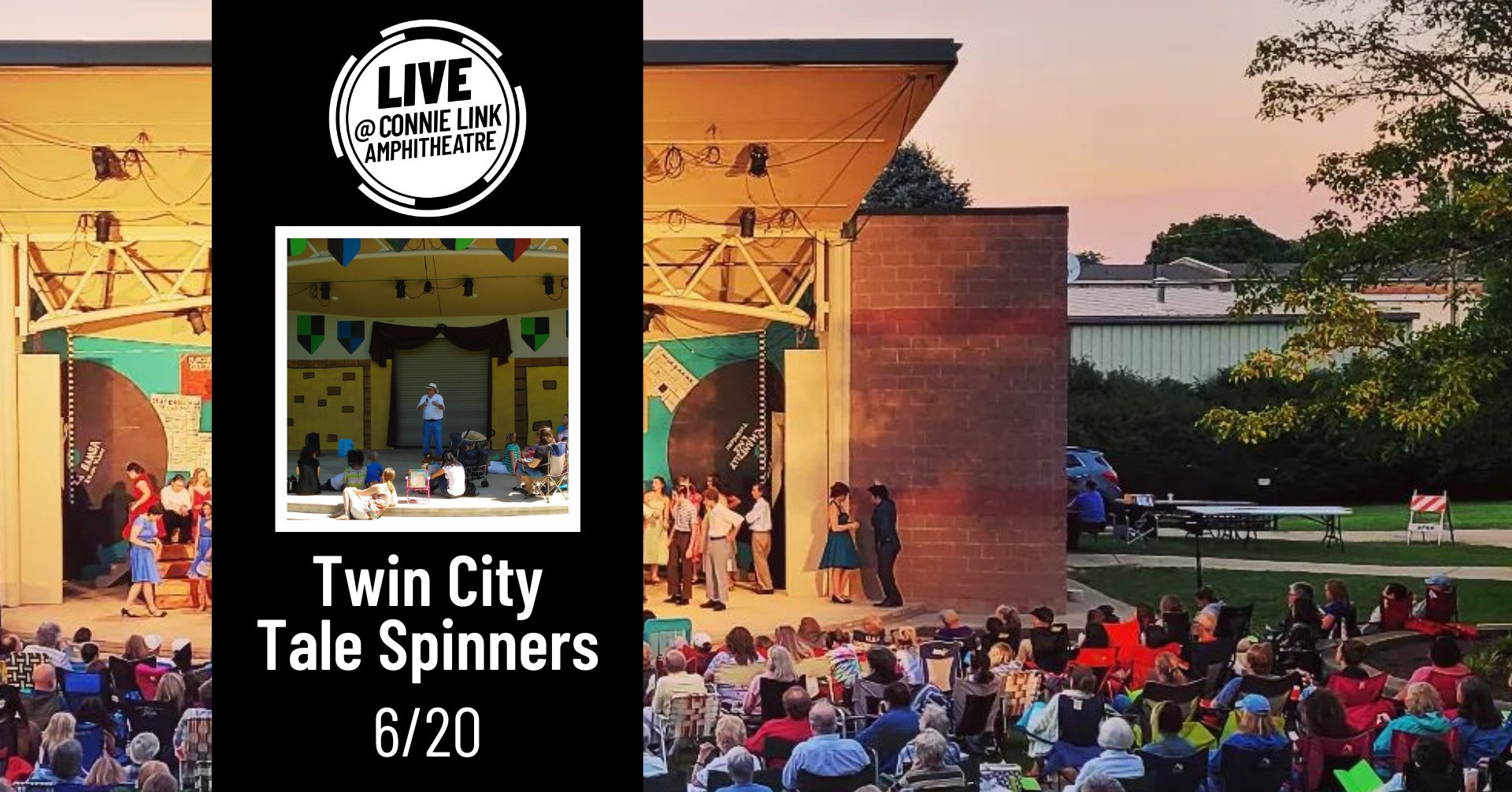 Terrific Thursdays: Twin City Tale Spinners - Live @ Connie Link Amphitheatre