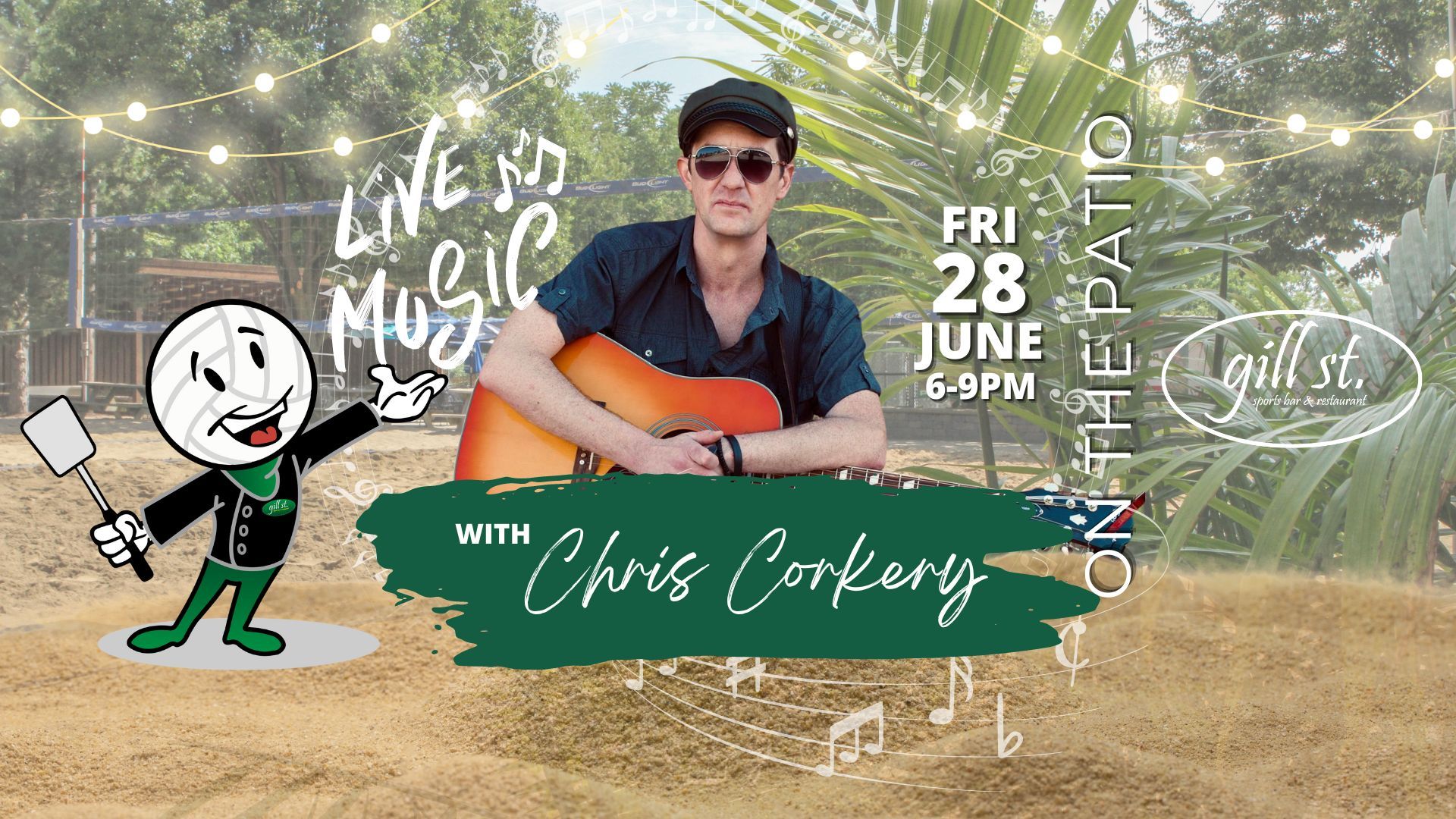 Live Music with Chris Corkery