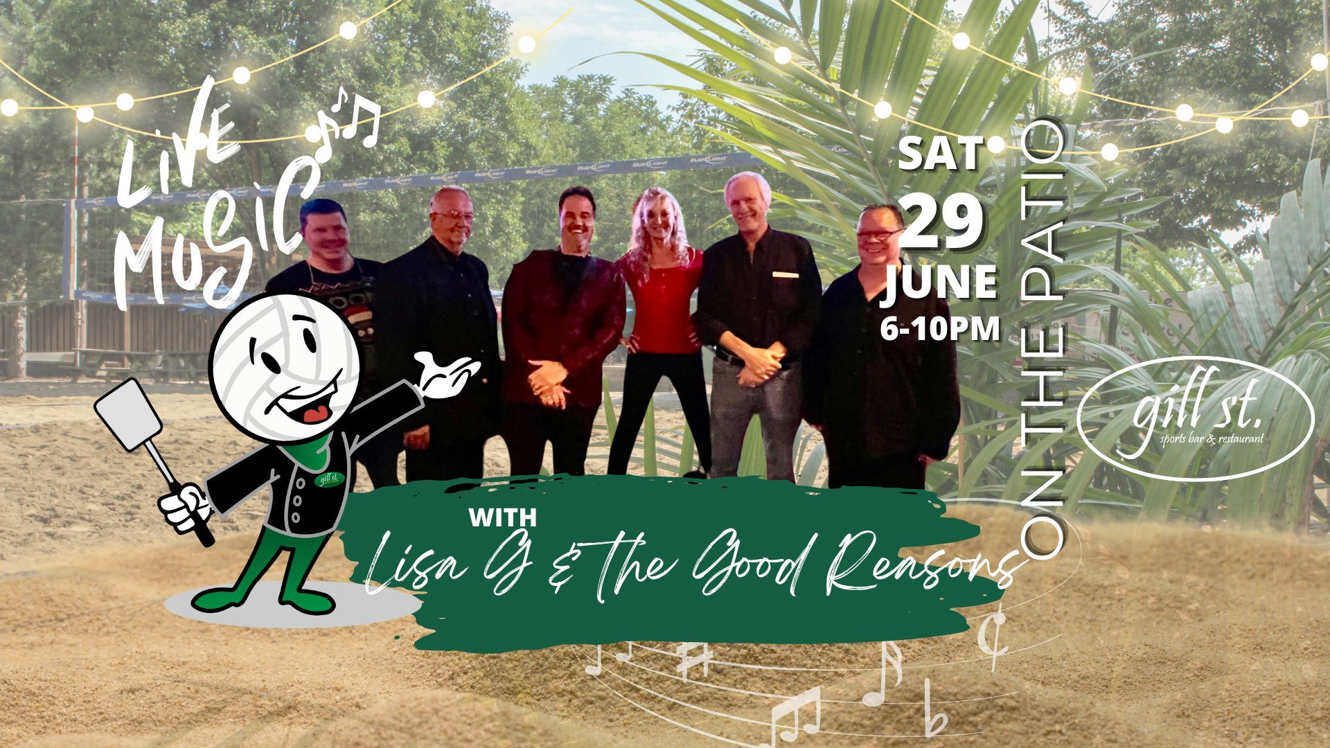 Live Music with Lisa G & the Good Reasons