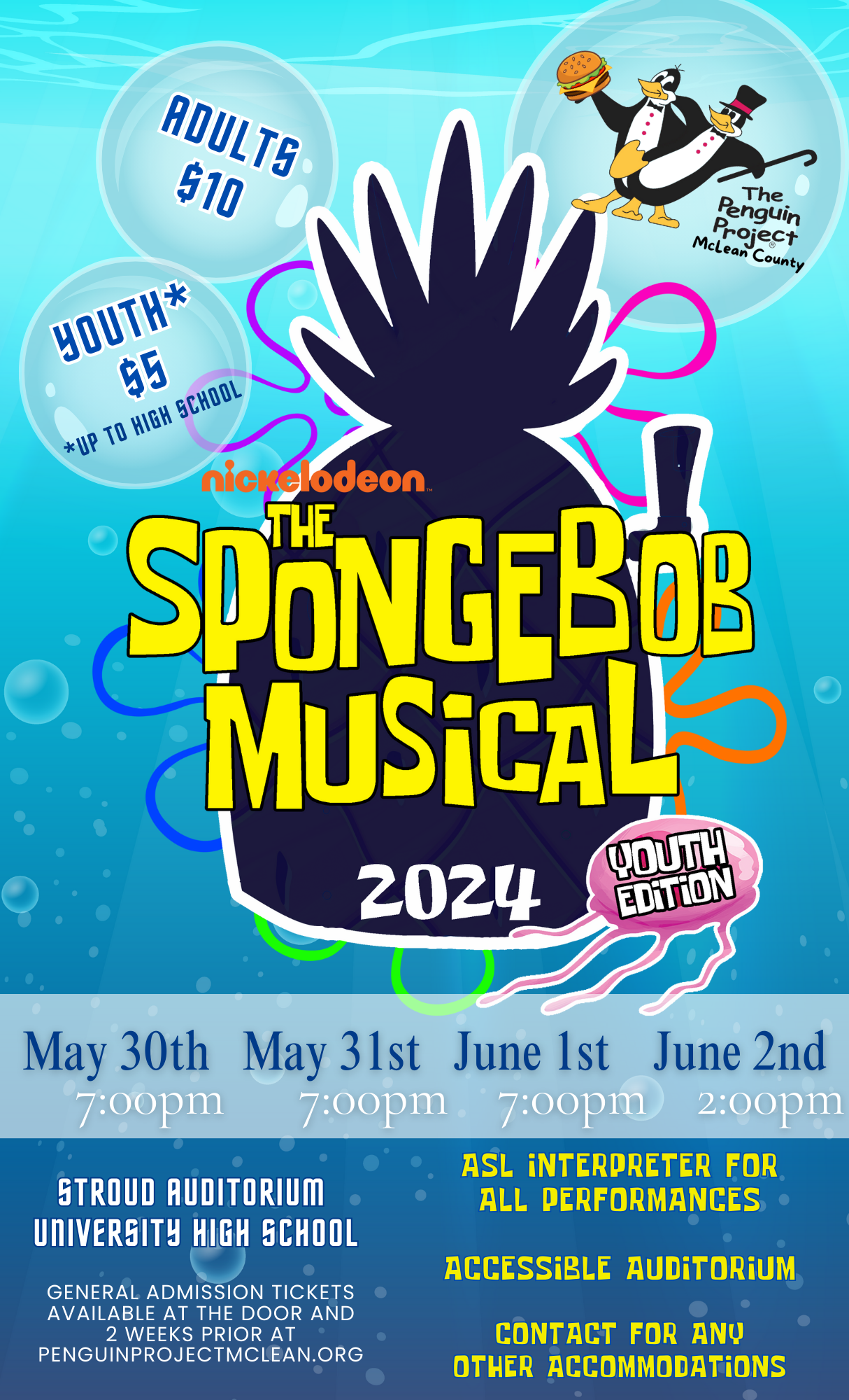 Penguin Project presents SpongeBob the Musical!