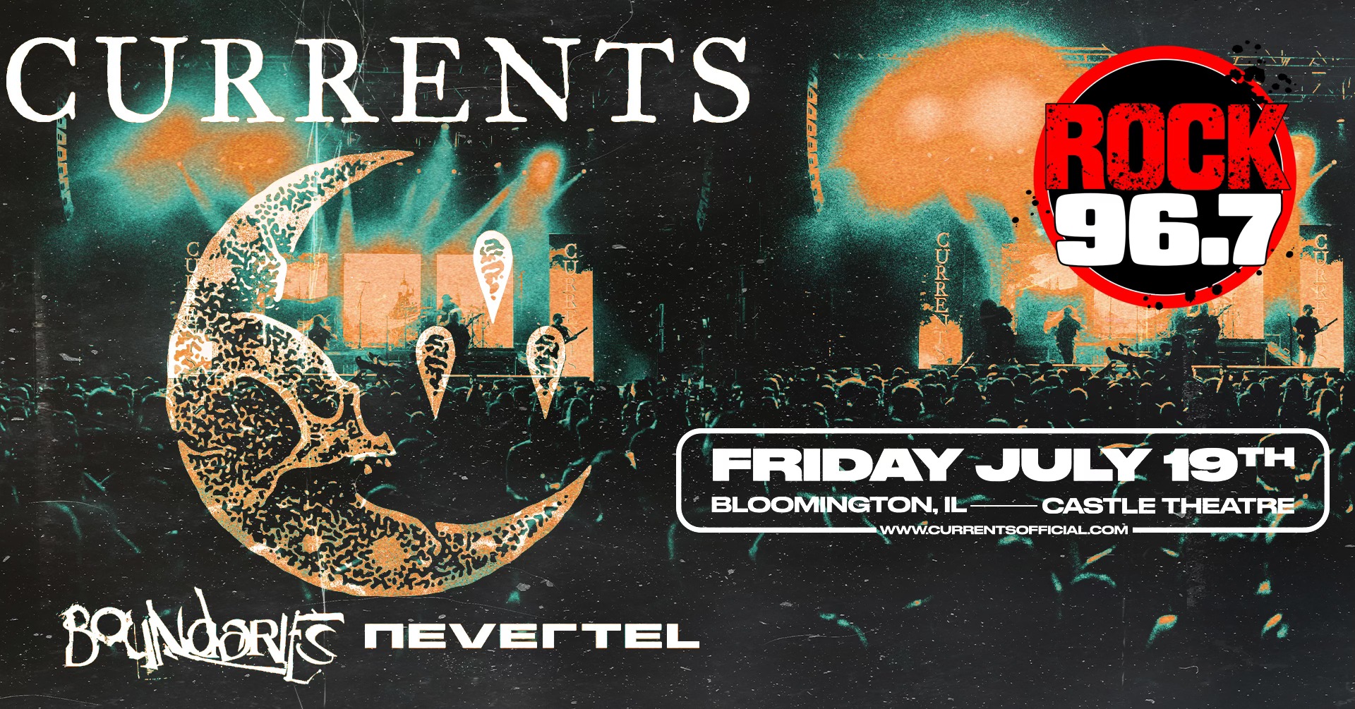 Currents live at The Castle Theatre