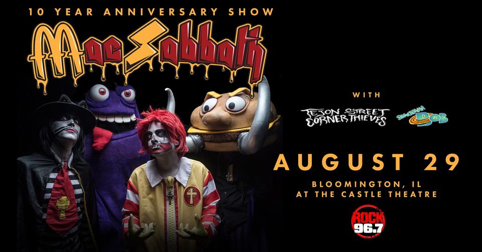 Mac Sabbath's 10 Year Anniversary Tour live at The Castle Theatre