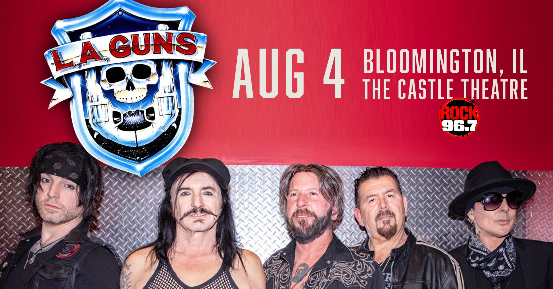 L.A. Guns live at The Castle Theatre