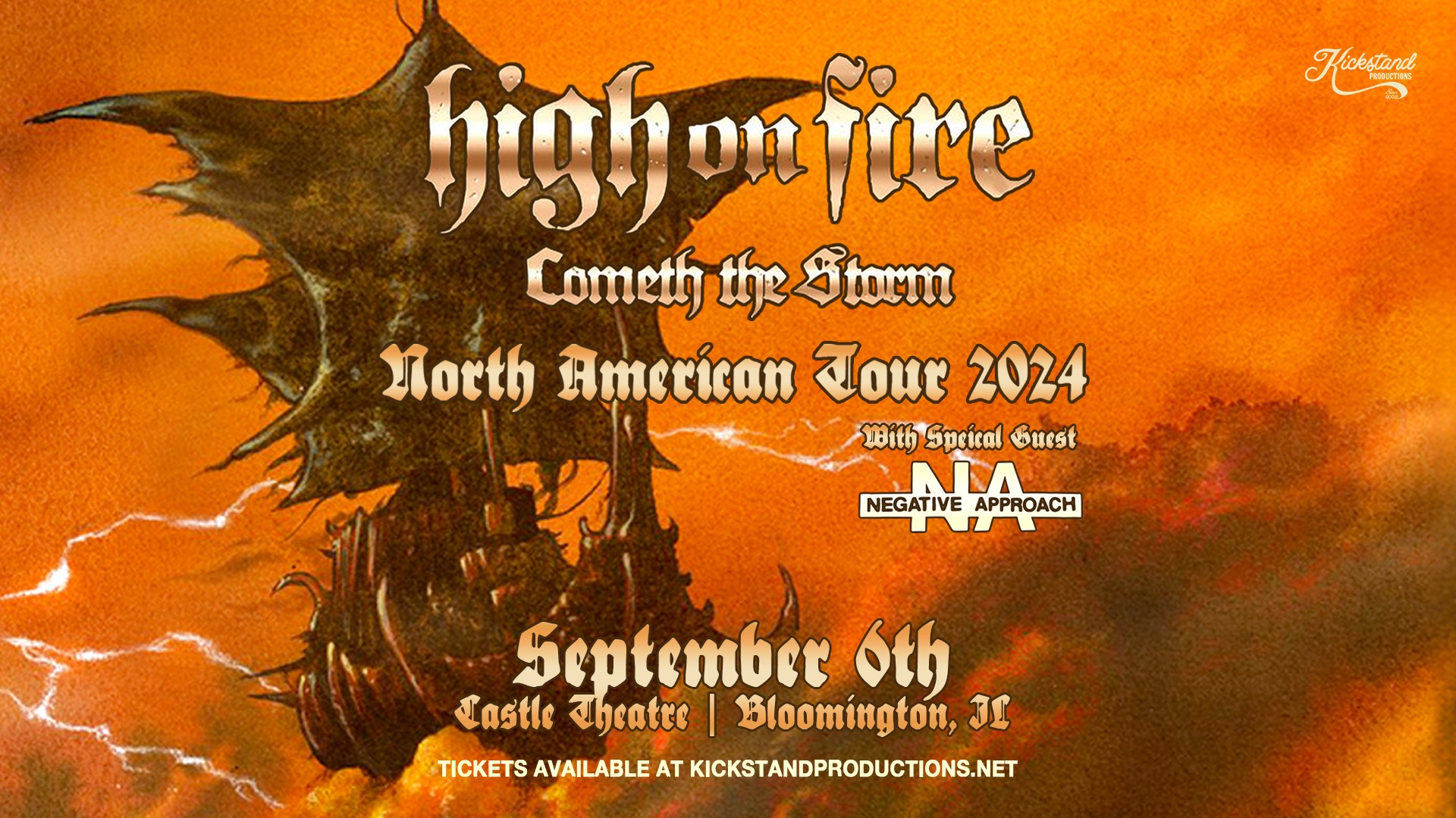 HIGH ON FIRE at The Castle Theatre
