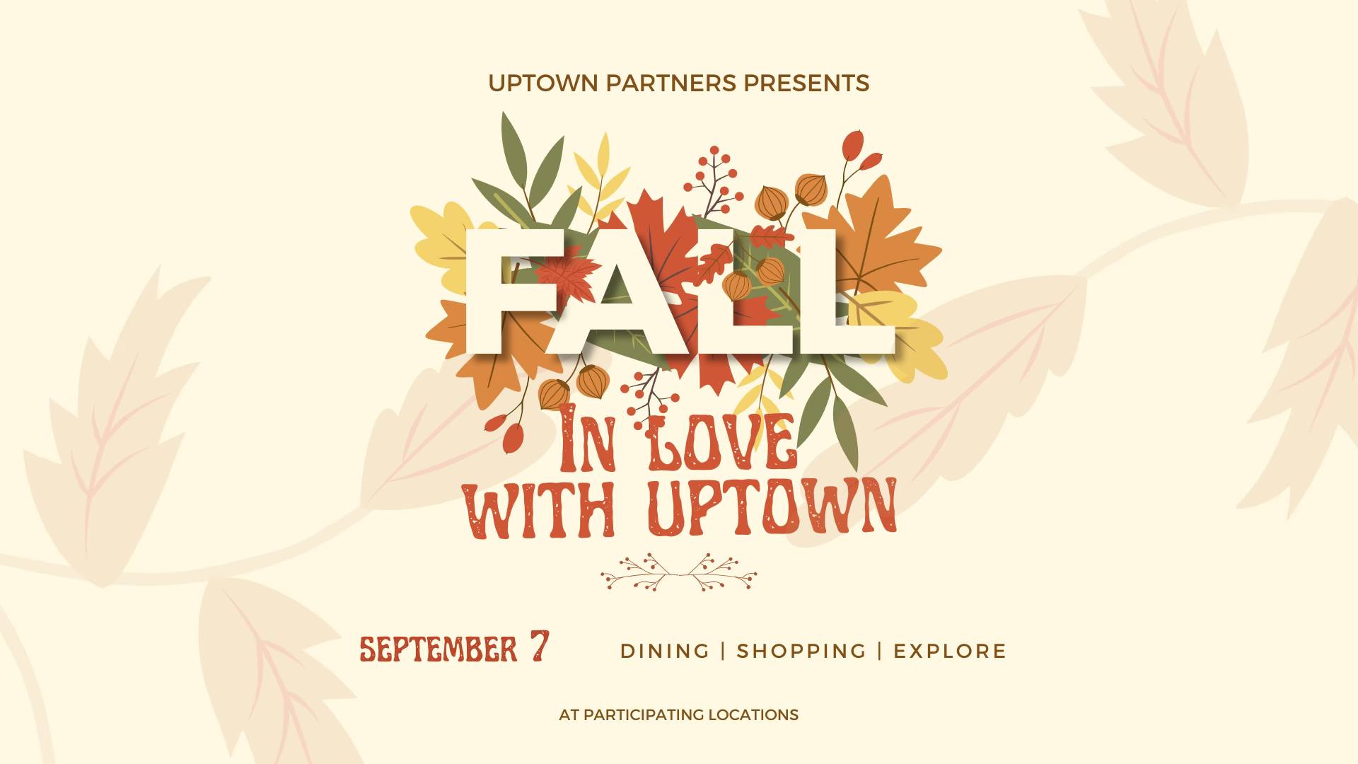 Fall in Love with Uptown