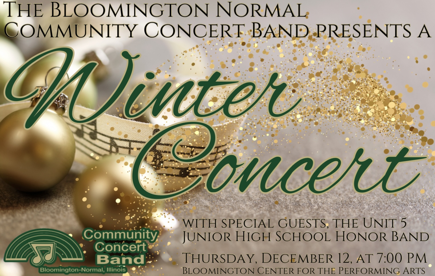 Bloomington Normal Community Concert Band - FREE Winter Concert