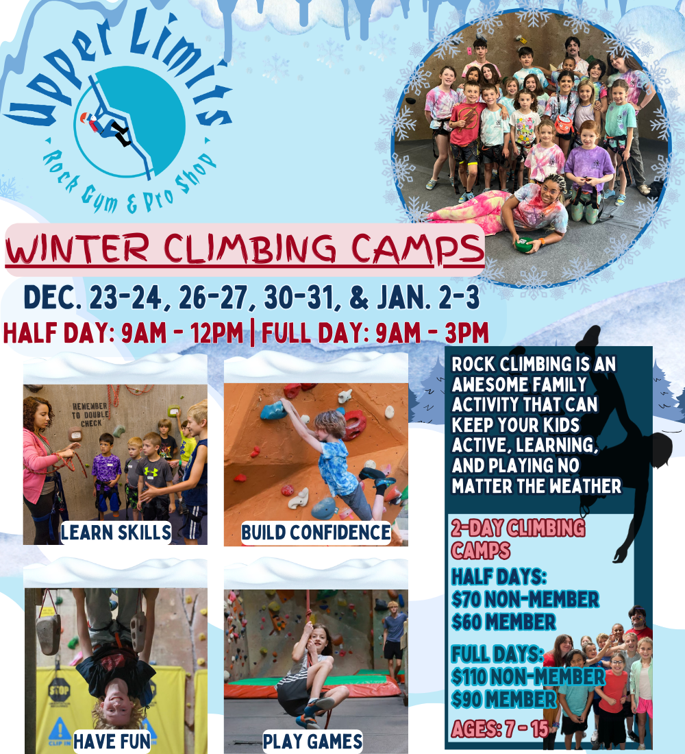 Winter Climbing Camp at Upper Limits  [Camp 4, Half-Day]