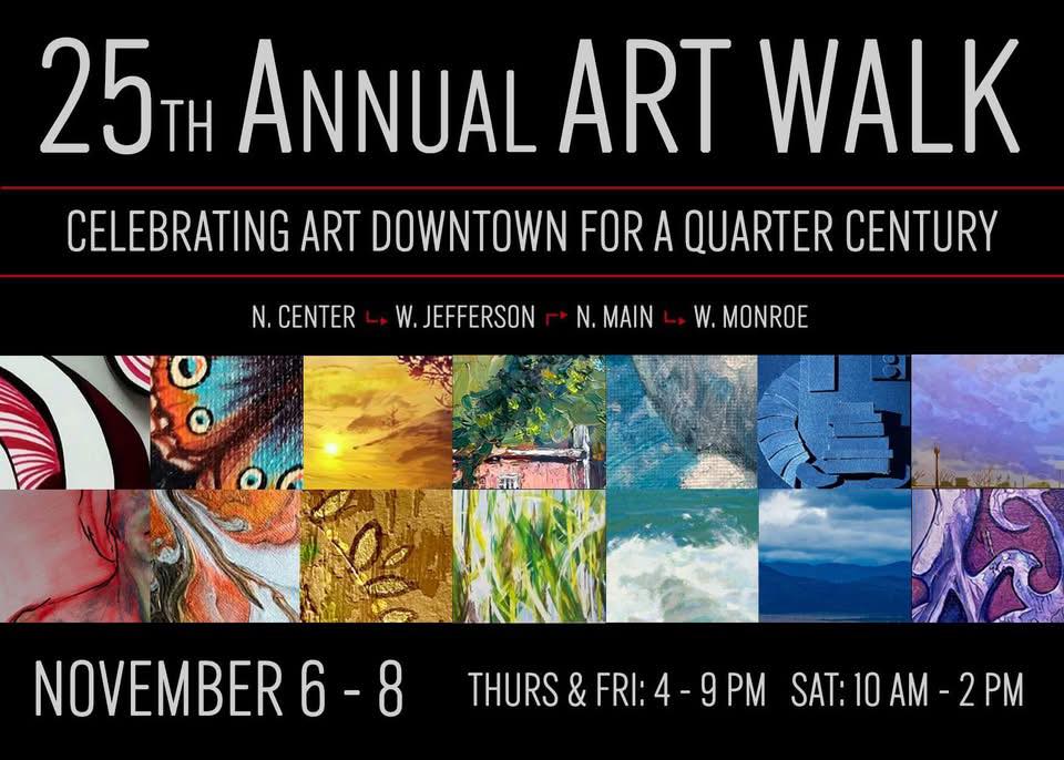 25th annual Fall Art Walk Around the Corners